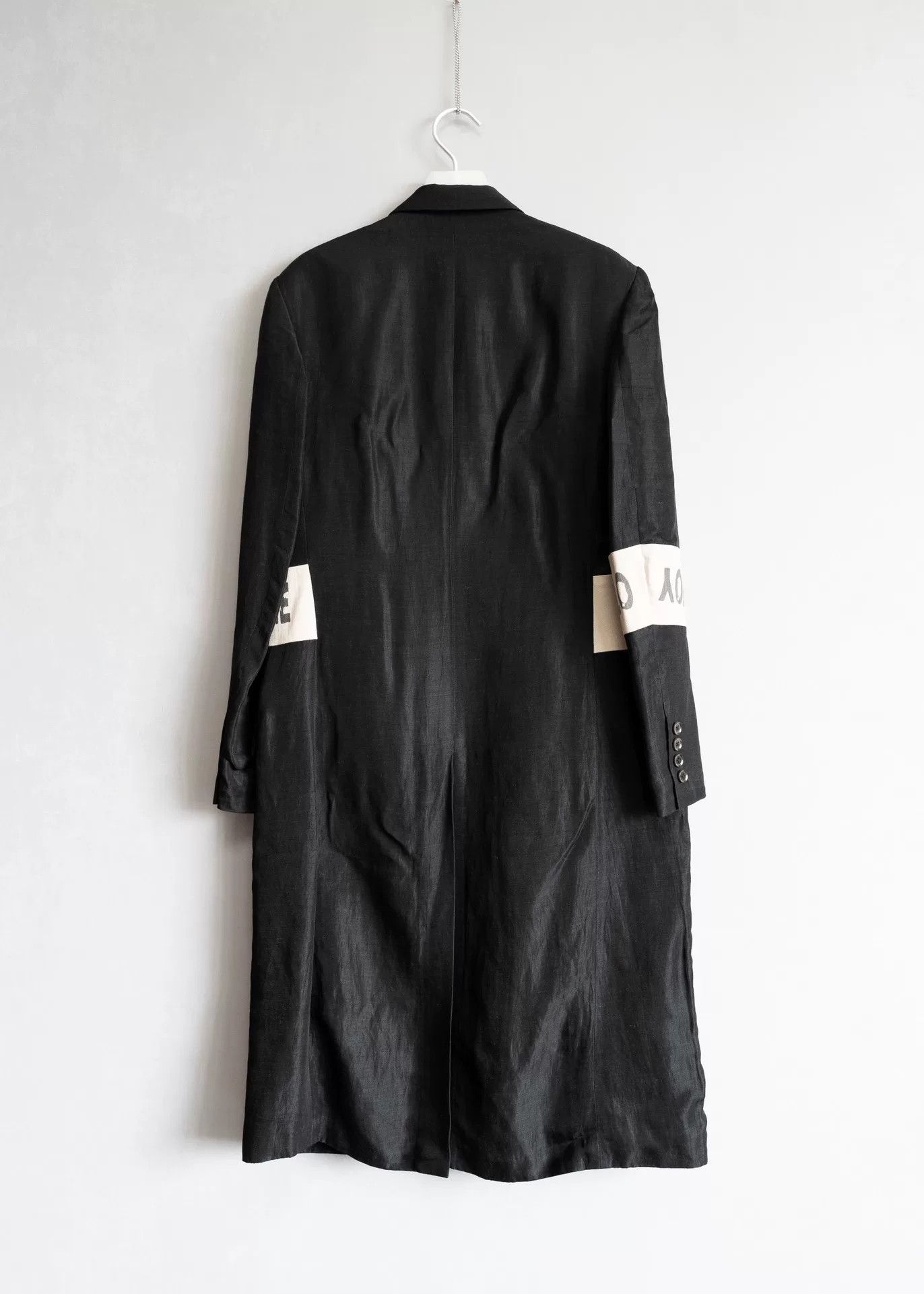 Yohji Yamamoto yohji yamamoto bamboo fiber long coat Size US S / EU 44-46 / 1 - 2 Thumbnail
