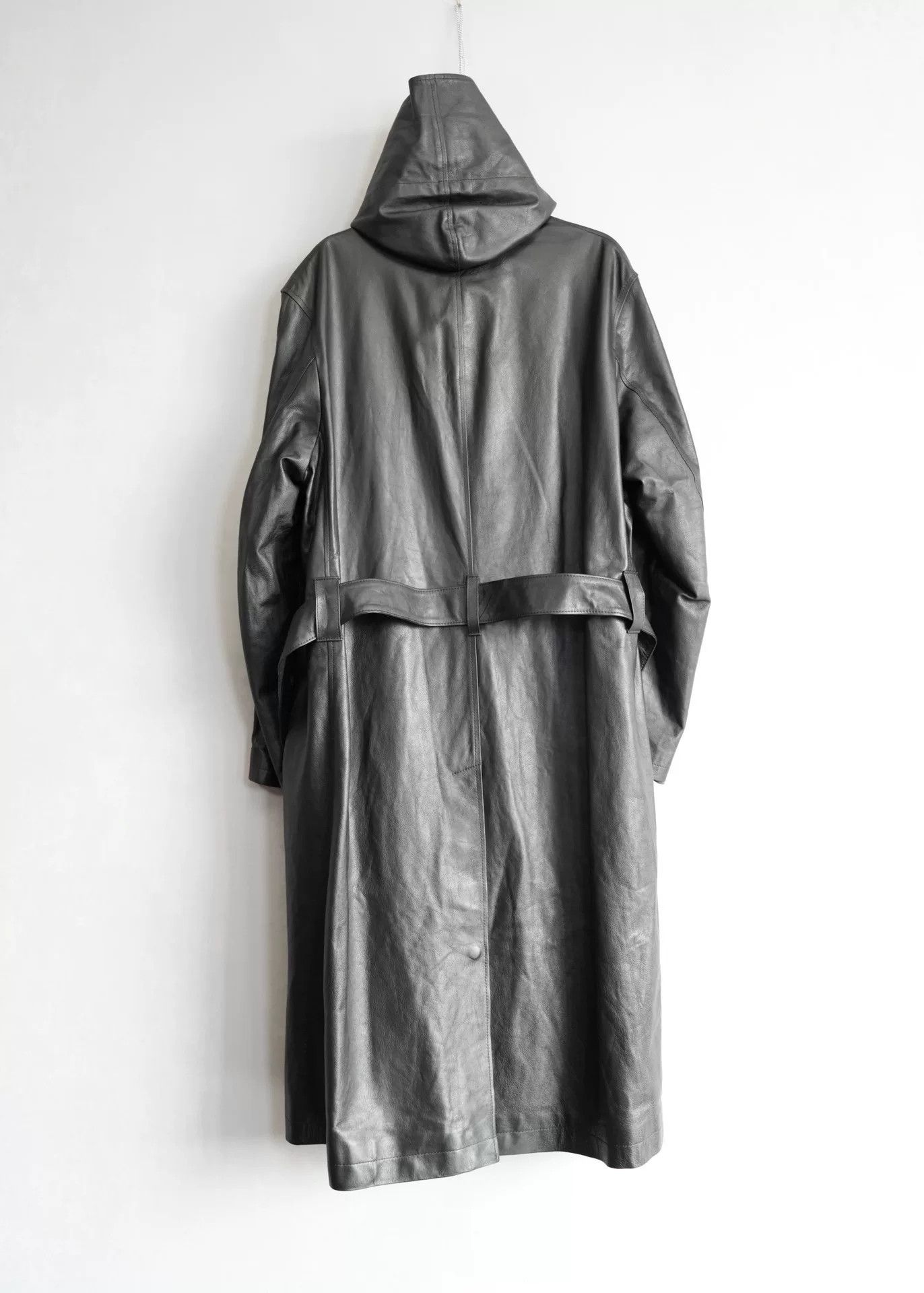 Isamu Katayama Backlash black hooded coat by yohji yamamoto Size US M / EU 48-50 / 2 - 3 Thumbnail
