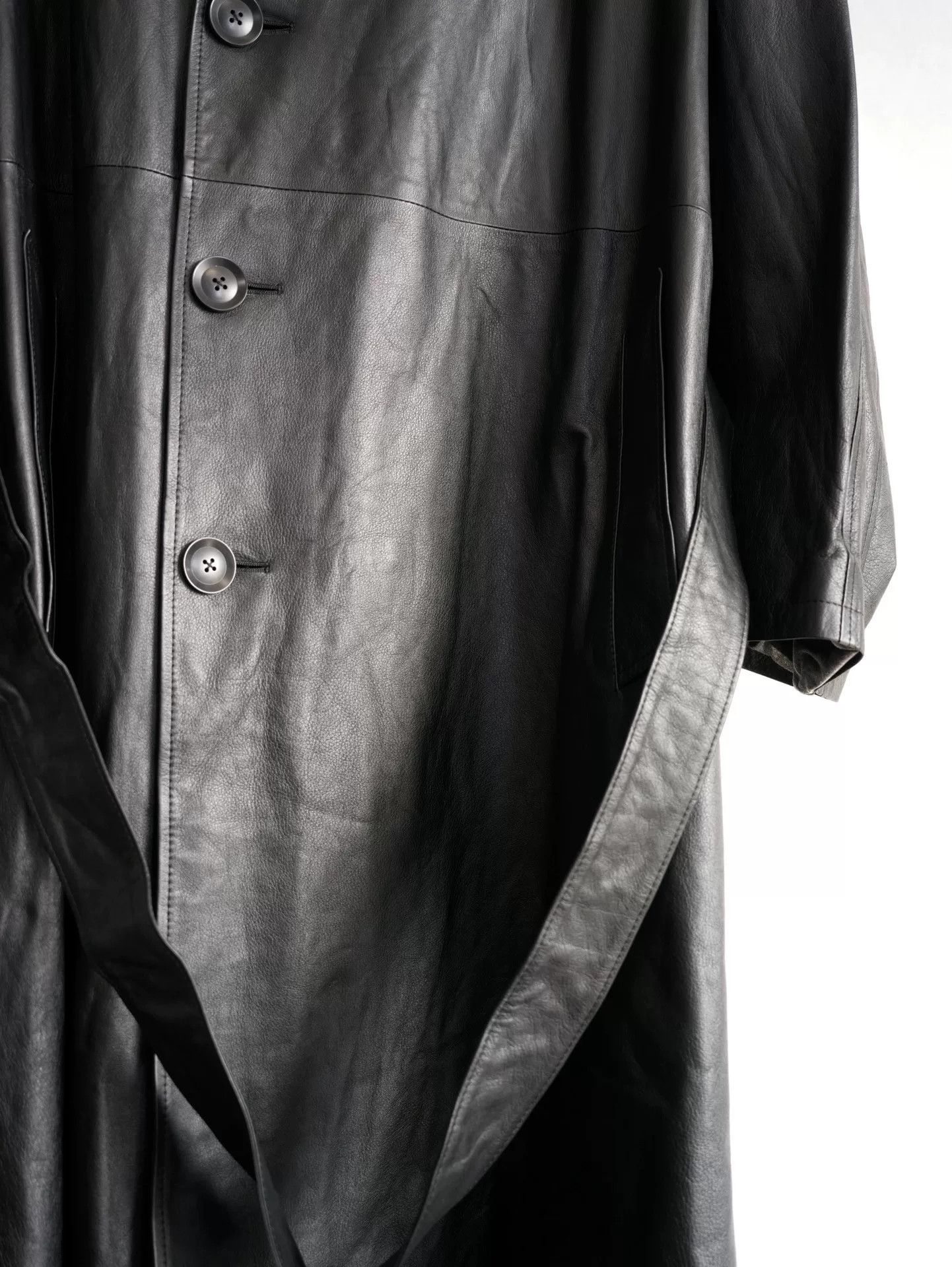 Isamu Katayama Backlash black hooded coat by yohji yamamoto Size US M / EU 48-50 / 2 - 8 Thumbnail