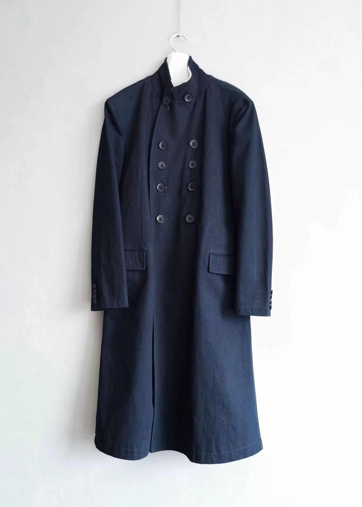 Yohji Yamamoto yohji yamamoto double-breasted coat Size S / US 4 / IT 40 - 4 Thumbnail