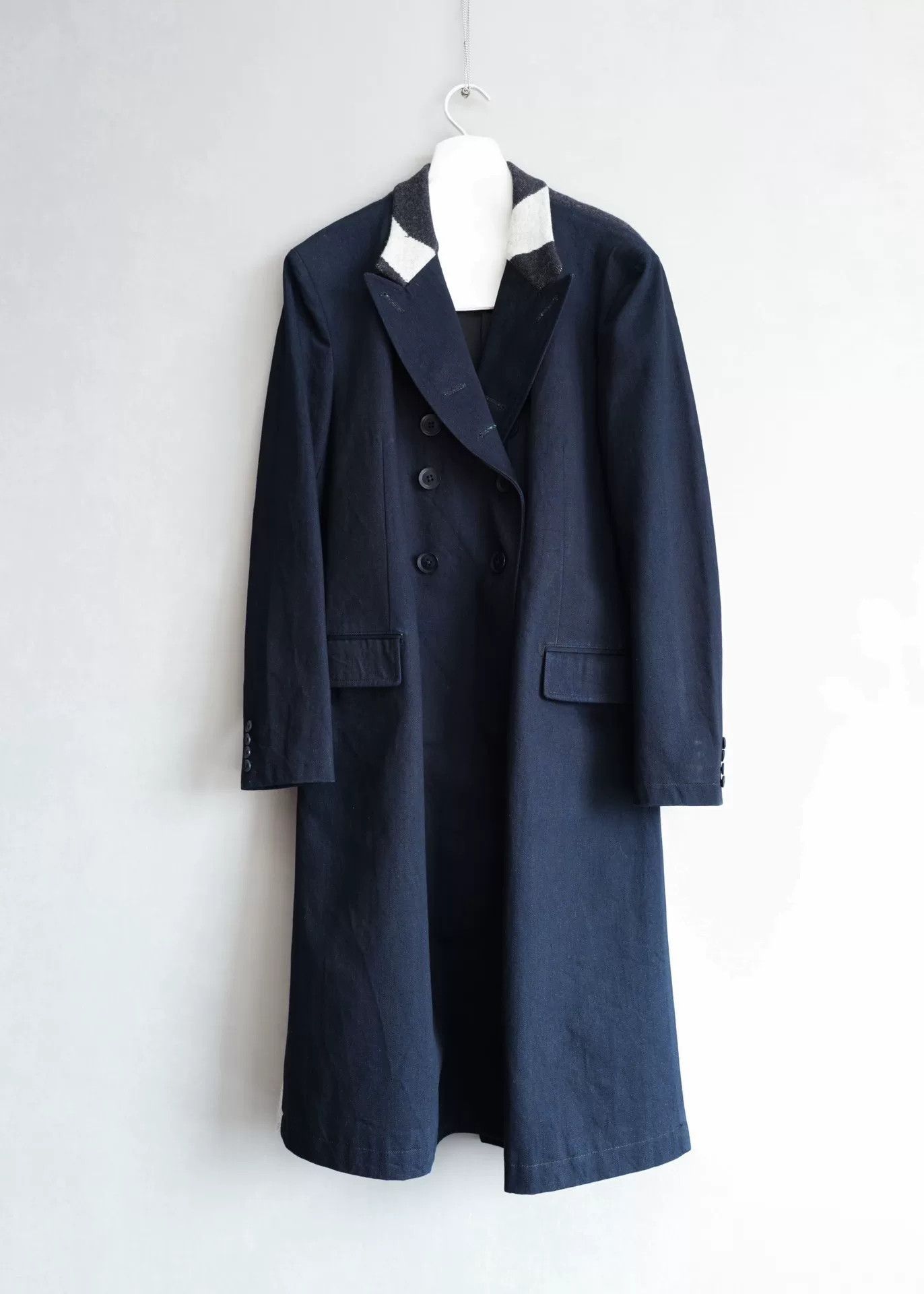 Yohji Yamamoto yohji yamamoto double-breasted coat Size S / US 4 / IT 40 - 5 Thumbnail