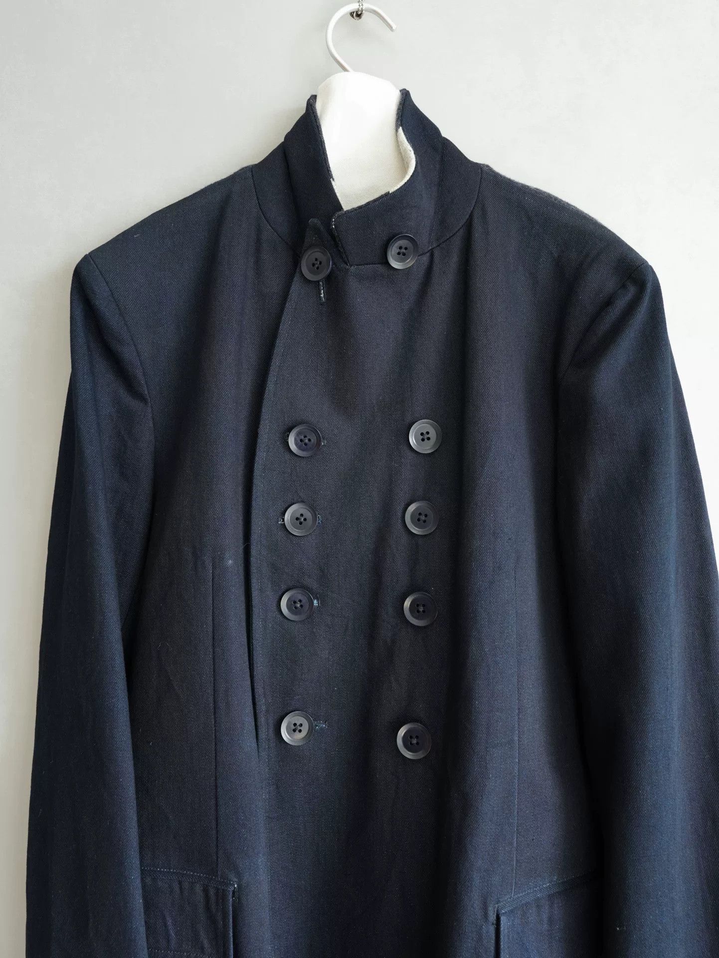 Yohji Yamamoto yohji yamamoto double-breasted coat Size S / US 4 / IT 40 - 6 Thumbnail