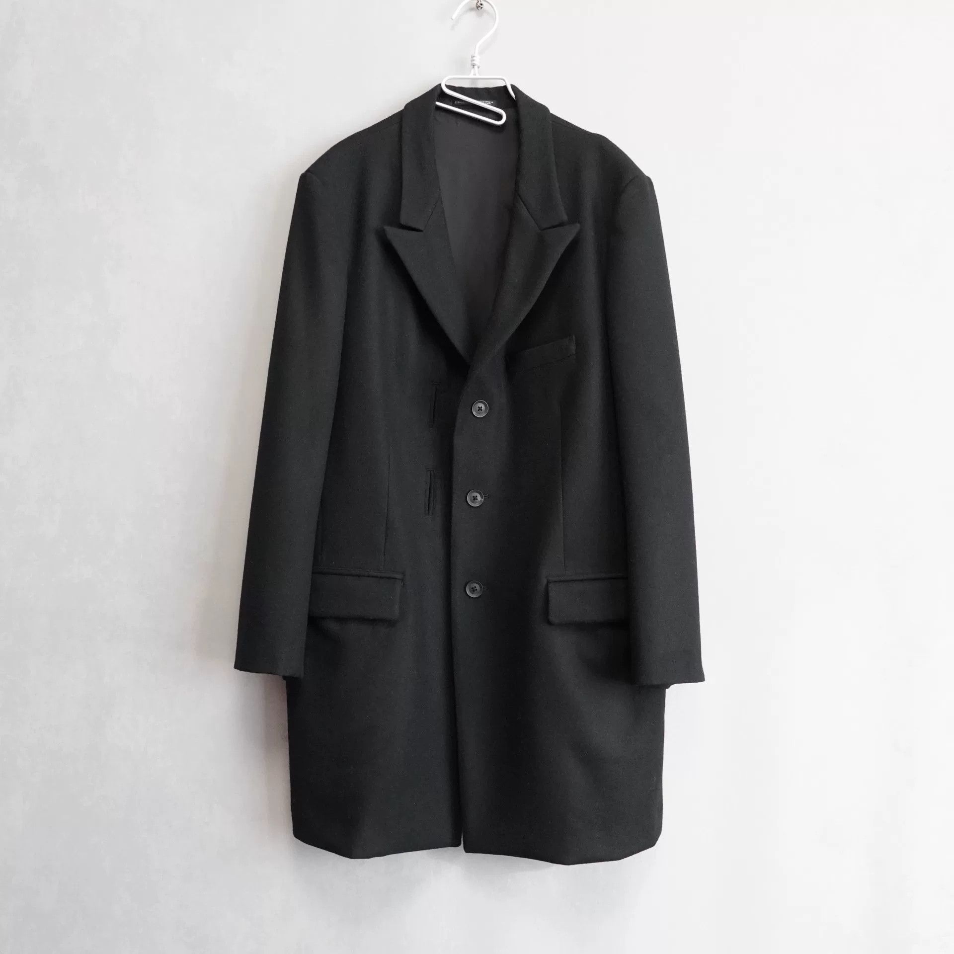 Yohji Yamamoto yohji yamamoto flannel long jacket Size US M / EU 48-50 / 2 - 3 Thumbnail
