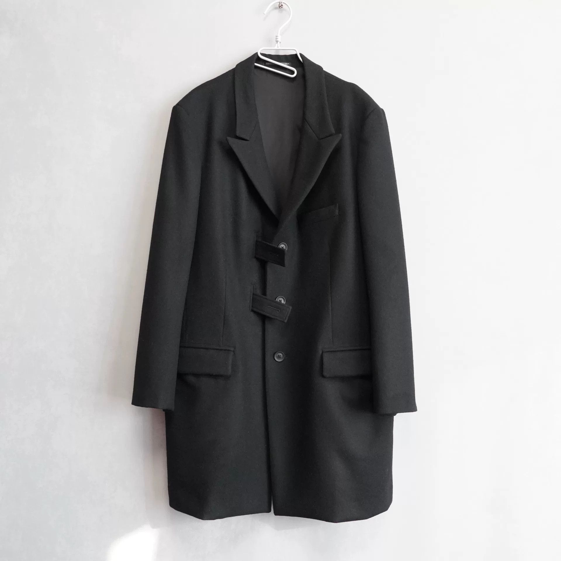 Yohji Yamamoto yohji yamamoto flannel long jacket Size US M / EU 48-50 / 2 - 2 Thumbnail