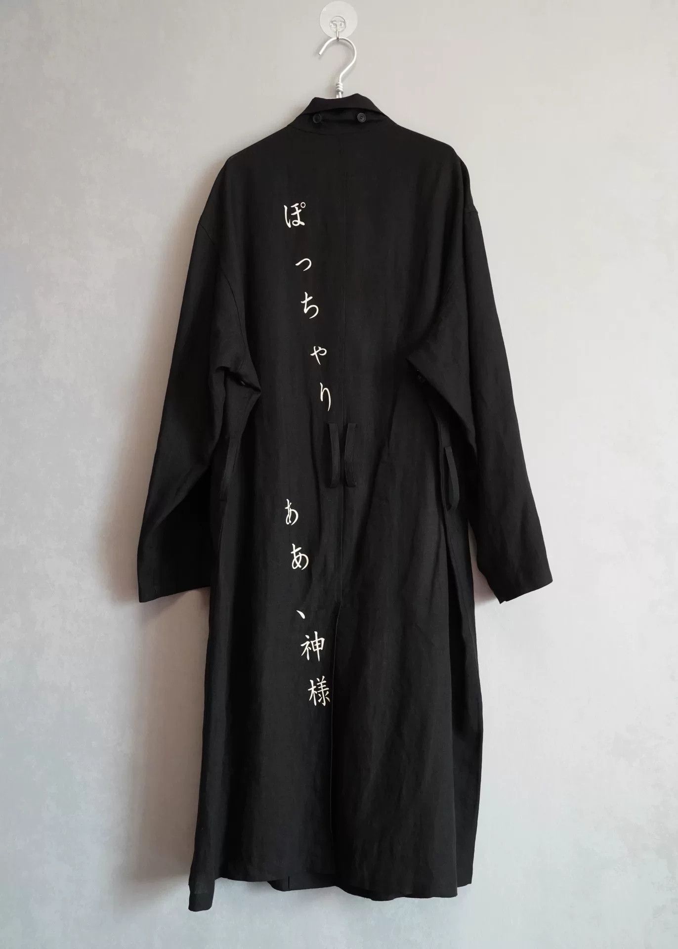 Yohji Yamamoto Yohji Yamamoto Double Layer Linen Coat Size US L / EU 52-54 / 3 - 4 Thumbnail