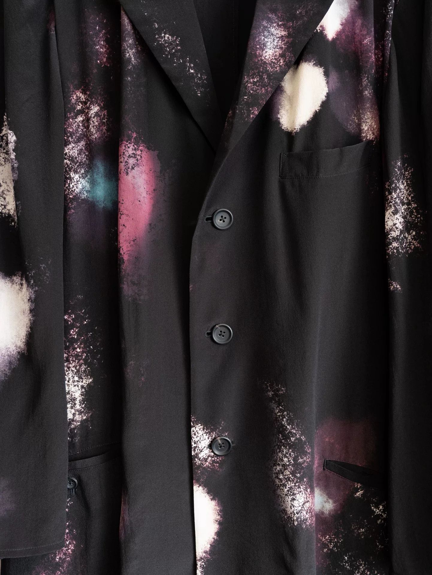 Yohji Yamamoto Yohji Yamamoto Silk Jacket with Unique Print Size M / US 6-8 / IT 42-44 - 6 Thumbnail