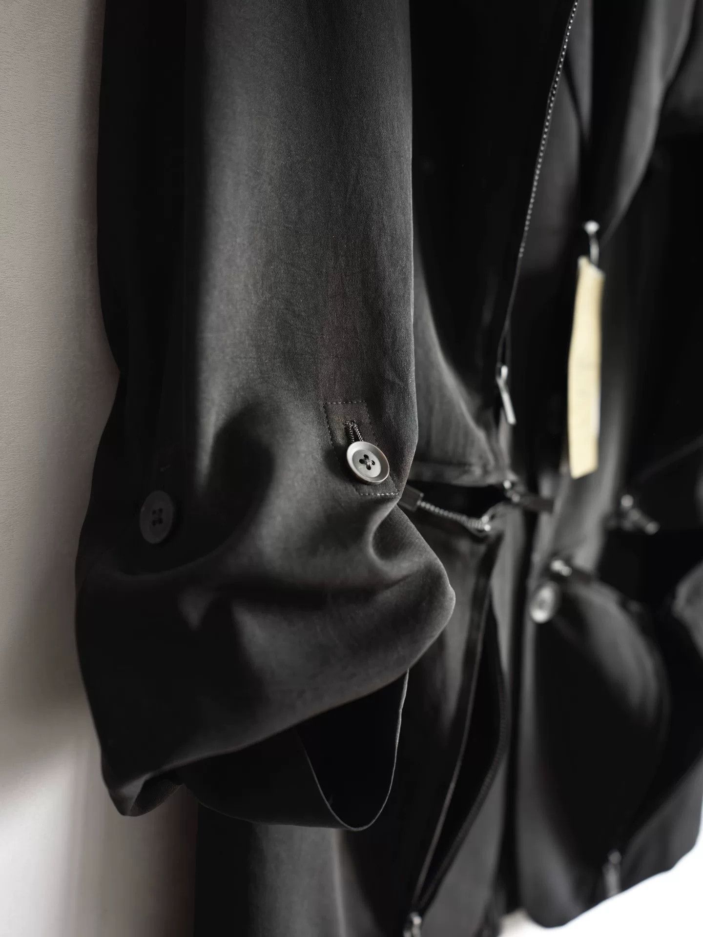 Yohji Yamamoto Yohji Yamamoto Zipper Deconstructed Jacket Size US M / EU 48-50 / 2 - 8 Thumbnail