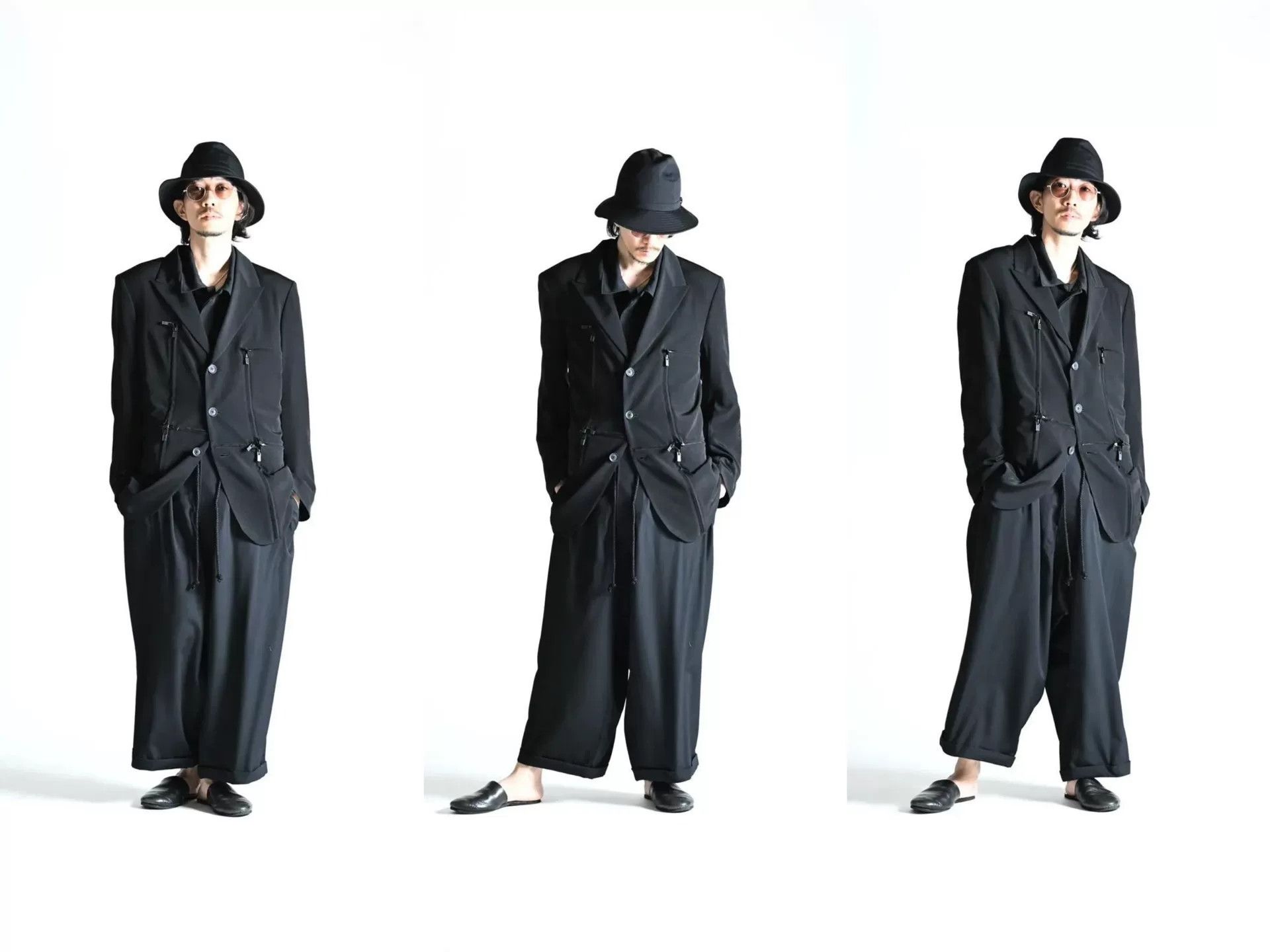 Yohji Yamamoto Yohji Yamamoto Zipper Deconstructed Jacket Size US M / EU 48-50 / 2 - 4 Thumbnail