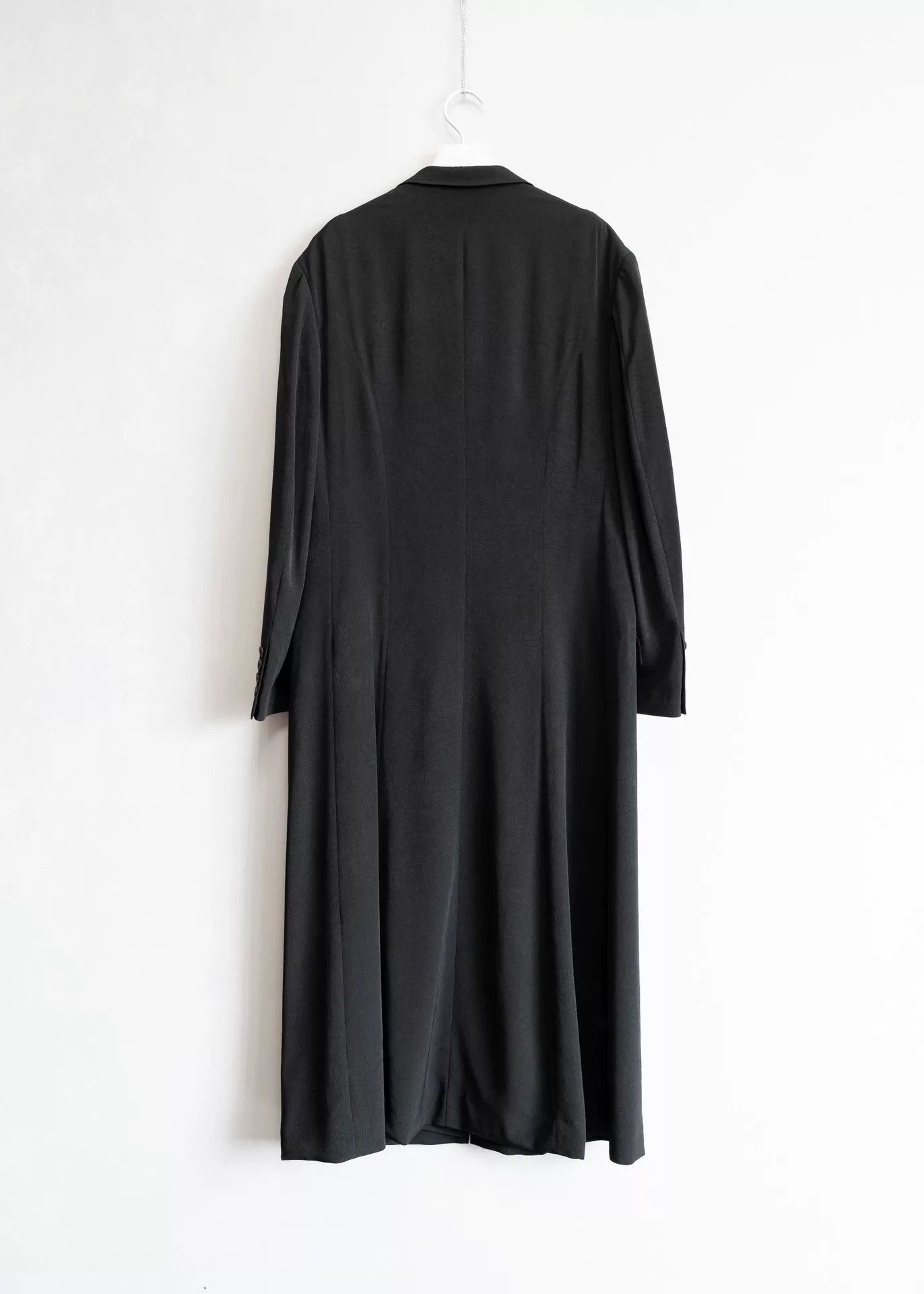Yohji Yamamoto elegant black tailcoat with pleated design Size M / US 6-8 / IT 42-44 - 2 Thumbnail