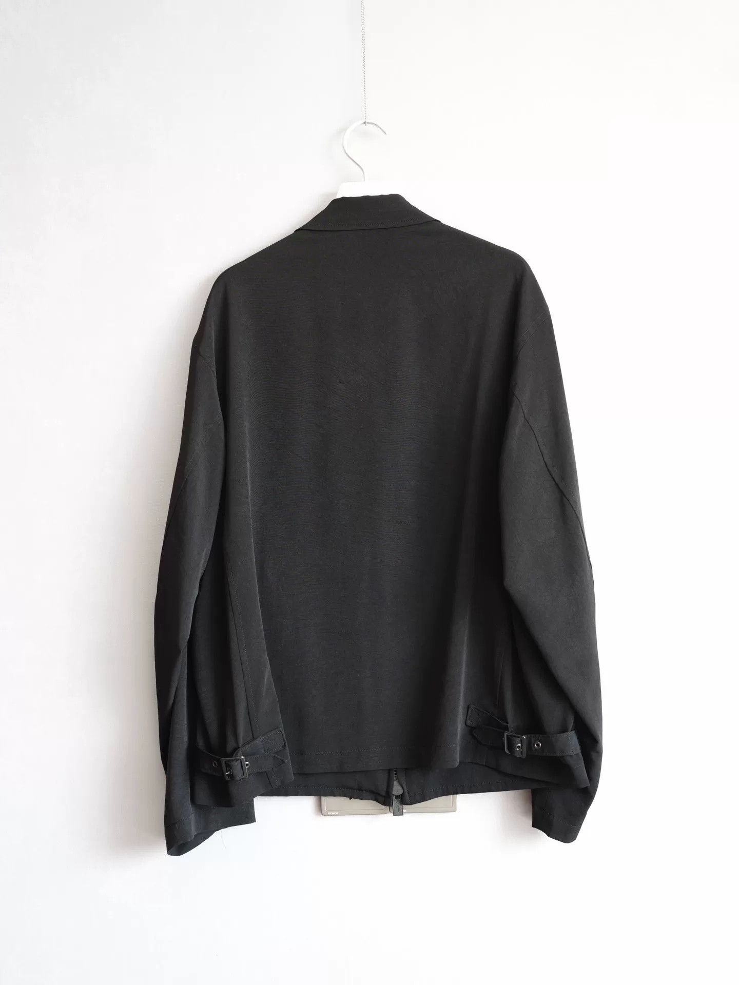 Yohji Yamamoto yohji yamamoto zipper jacket in black Size US S / EU 44-46 / 1 - 2 Thumbnail