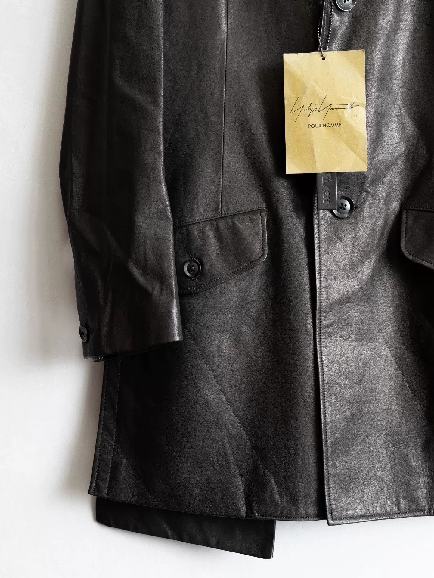 Isamu Katayama Backlash Yohji Yamamoto Isamu Katayama Leather Jacket Size US M / EU 48-50 / 2 - 6 Thumbnail