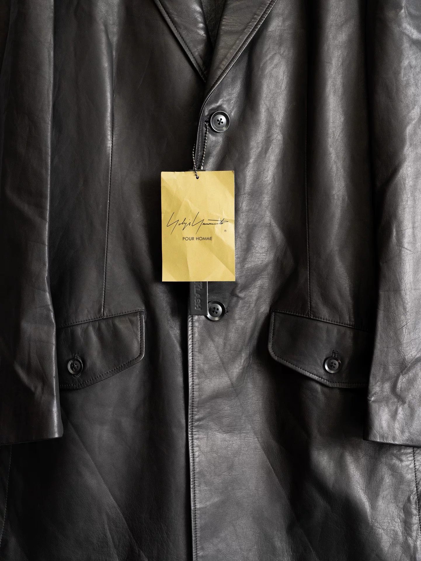 Isamu Katayama Backlash Yohji Yamamoto Isamu Katayama Leather Jacket Size US M / EU 48-50 / 2 - 7 Thumbnail