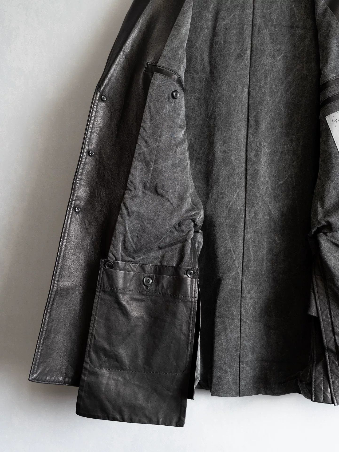 Isamu Katayama Backlash Yohji Yamamoto Isamu Katayama Leather Jacket Size US M / EU 48-50 / 2 - 8 Thumbnail