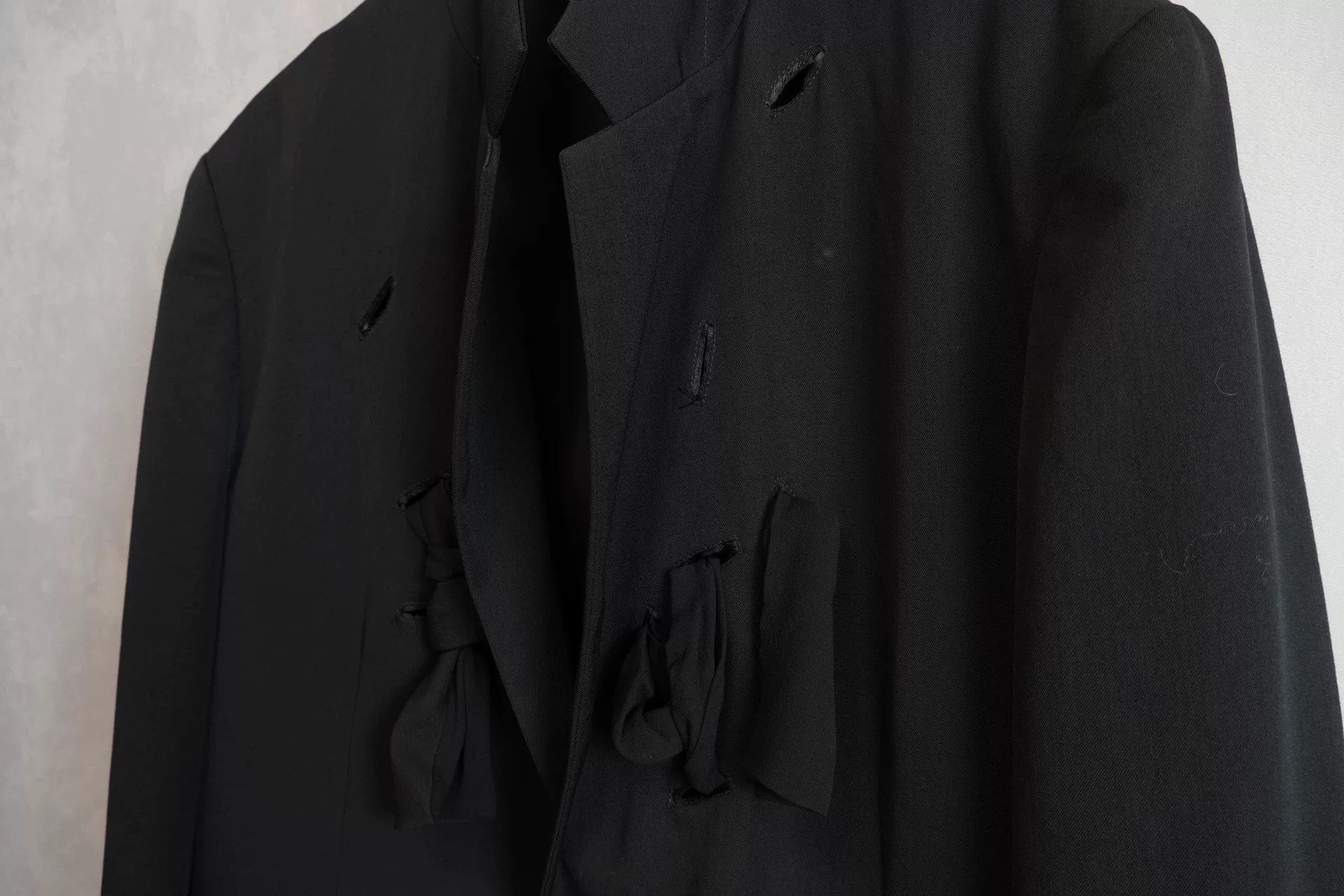 Yohji Yamamoto black baroque style hollow jacket Size S / US 4 / IT 40 - 5 Thumbnail