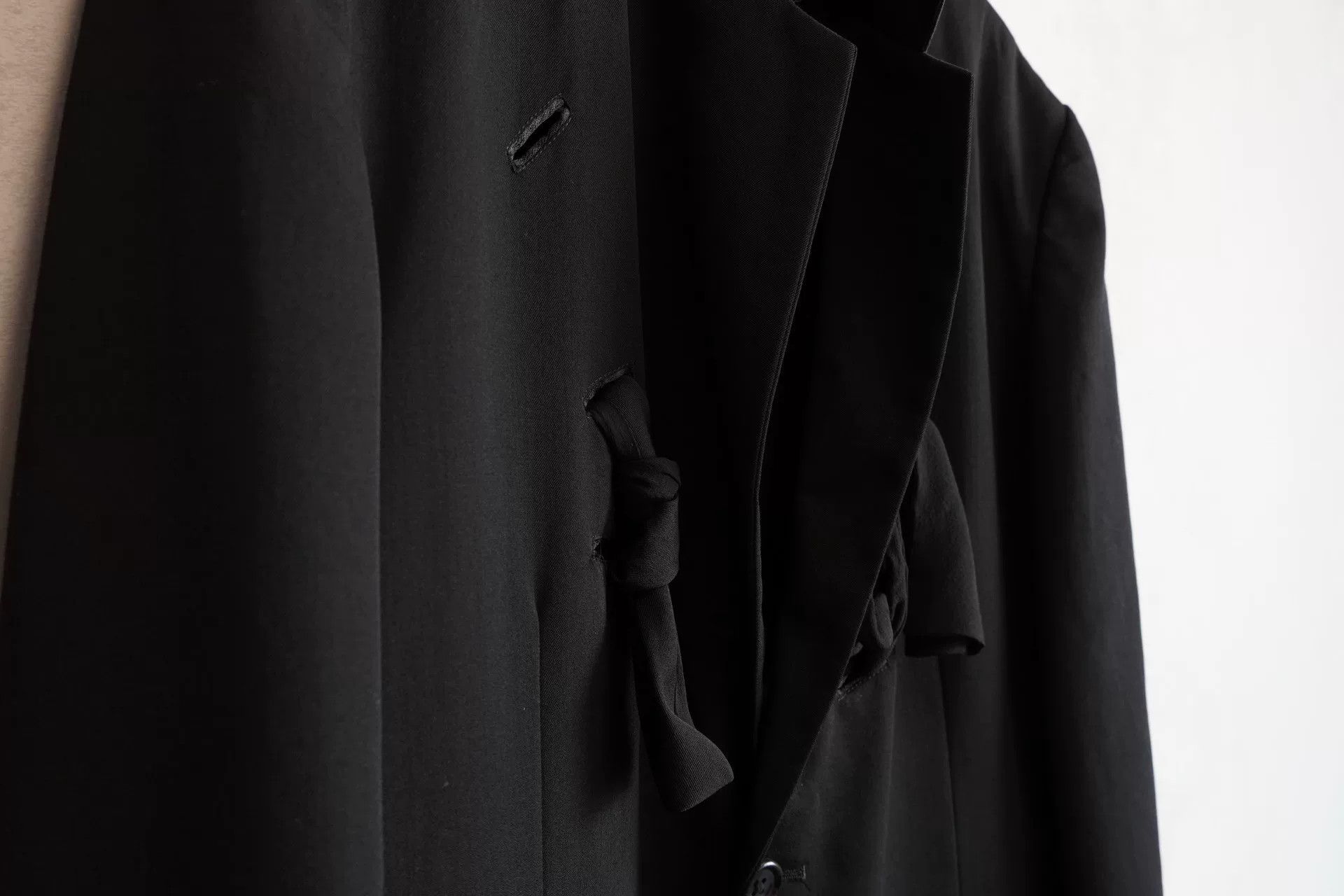 Yohji Yamamoto black baroque style hollow jacket Size S / US 4 / IT 40 - 6 Thumbnail