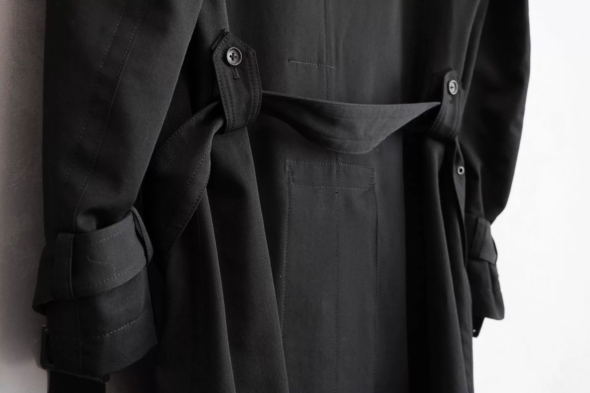 Y's y's yohji yamamoto oversized black coat Size US S / EU 44-46 / 1 - 4 Thumbnail