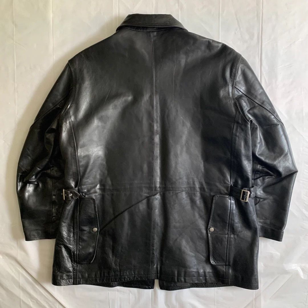 Yohji Yamamoto Yohji Yamamoto 1995AW Leather Jacket Size US M / EU 48-50 / 2 - 3 Thumbnail