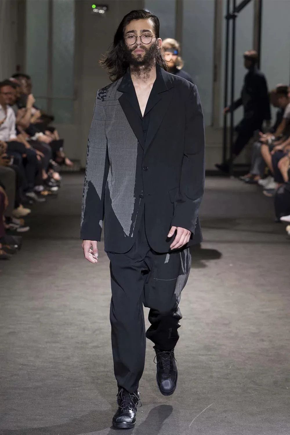 Yohji Yamamoto yohji yamamoto twin dye suit set Size US M / EU 48-50 / 2 - 2 Thumbnail