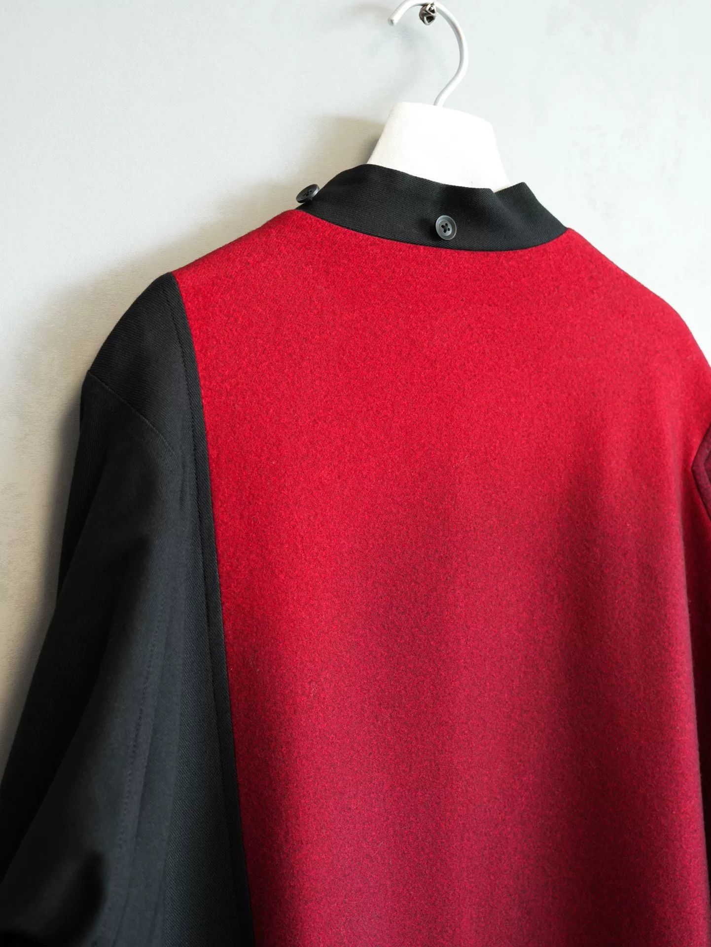 Yohji Yamamoto Yohji Yamamoto Red and Black Coat Size M / US 6-8 / IT 42-44 - 6 Thumbnail