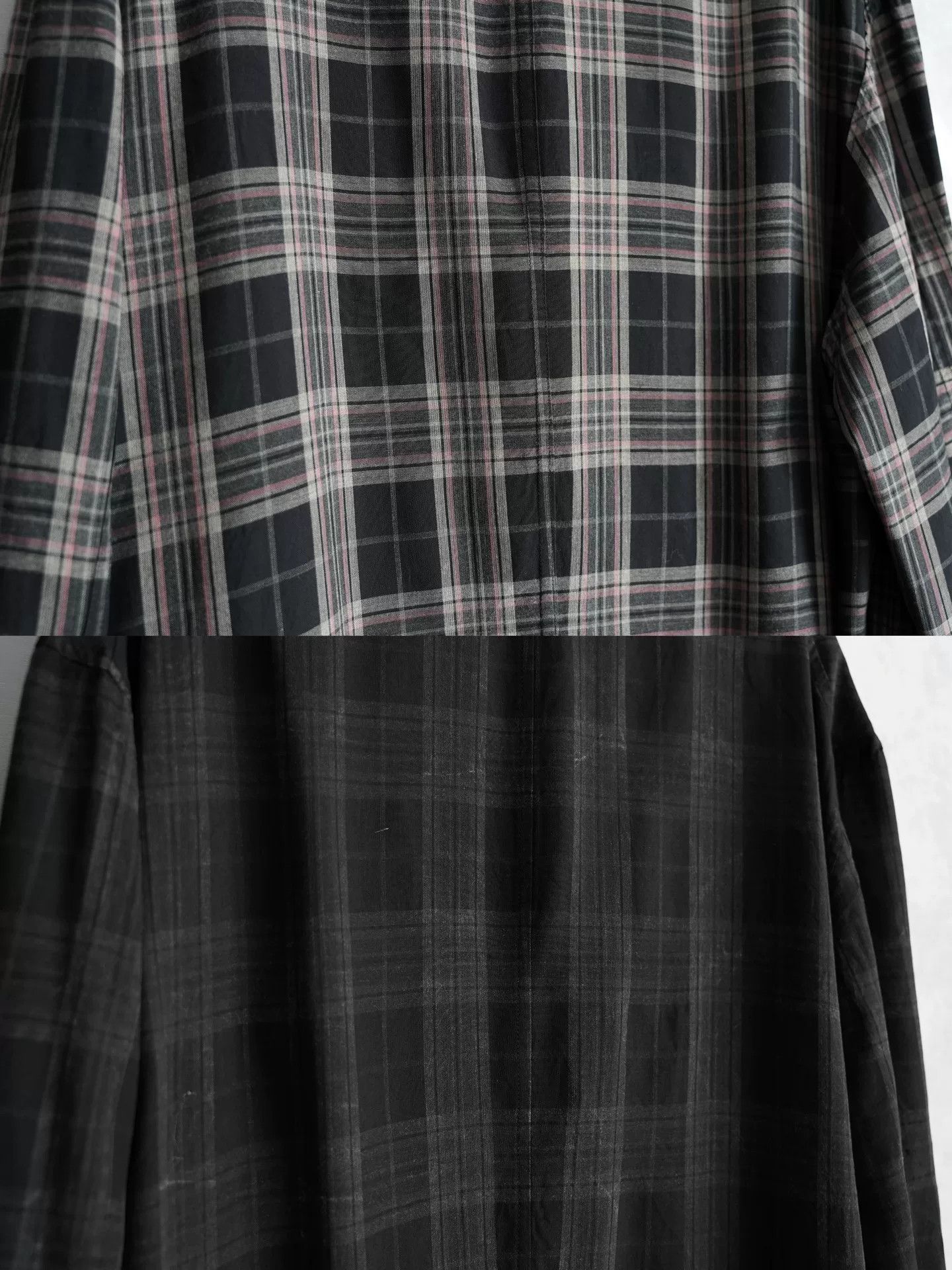 Yohji Yamamoto yohji yamamoto double-sided plaid long coat Size US L / EU 52-54 / 3 - 8 Thumbnail