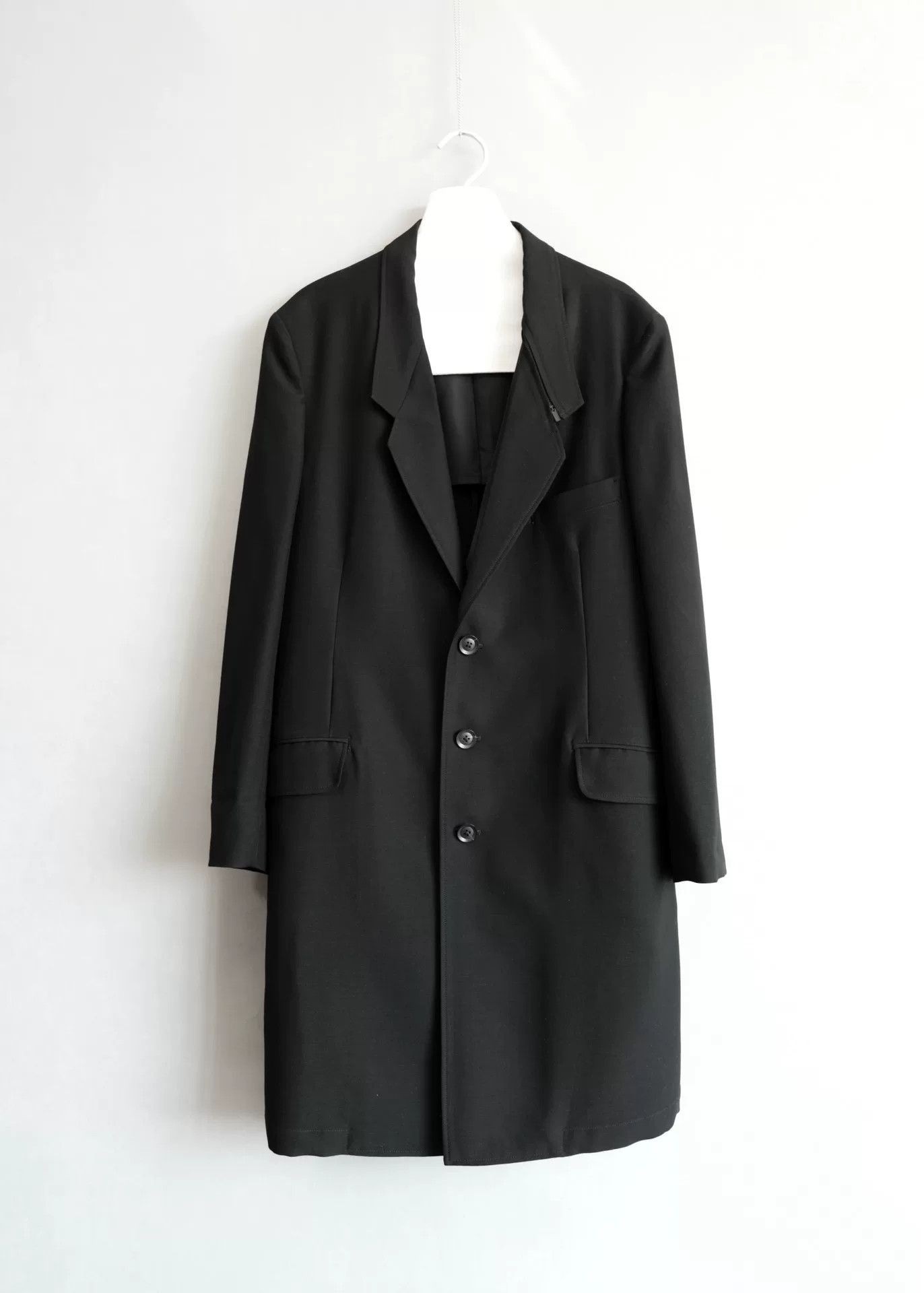 Yohji Yamamoto Yohji Yamamoto Dual-Face Coat Size US M / EU 48-50 / 2 - 3 Thumbnail