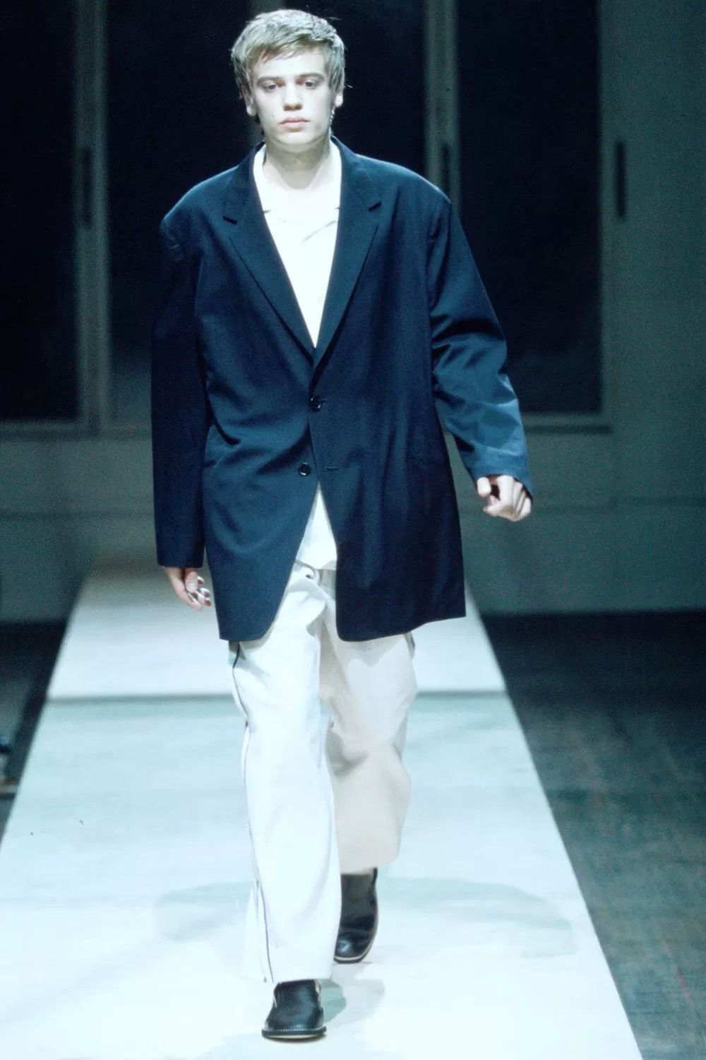 Yohji Yamamoto black long coat by yohji yamamoto Size S / US 4 / IT 40 - 2 Thumbnail
