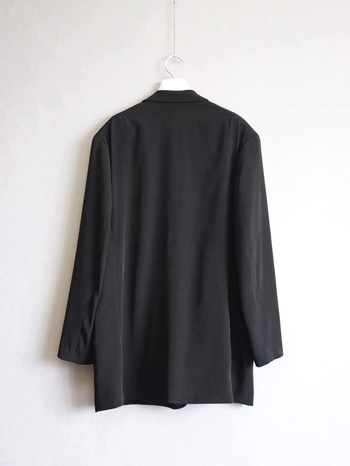 Yohji Yamamoto black long coat by yohji yamamoto Size S / US 4 / IT 40 - 4 Thumbnail