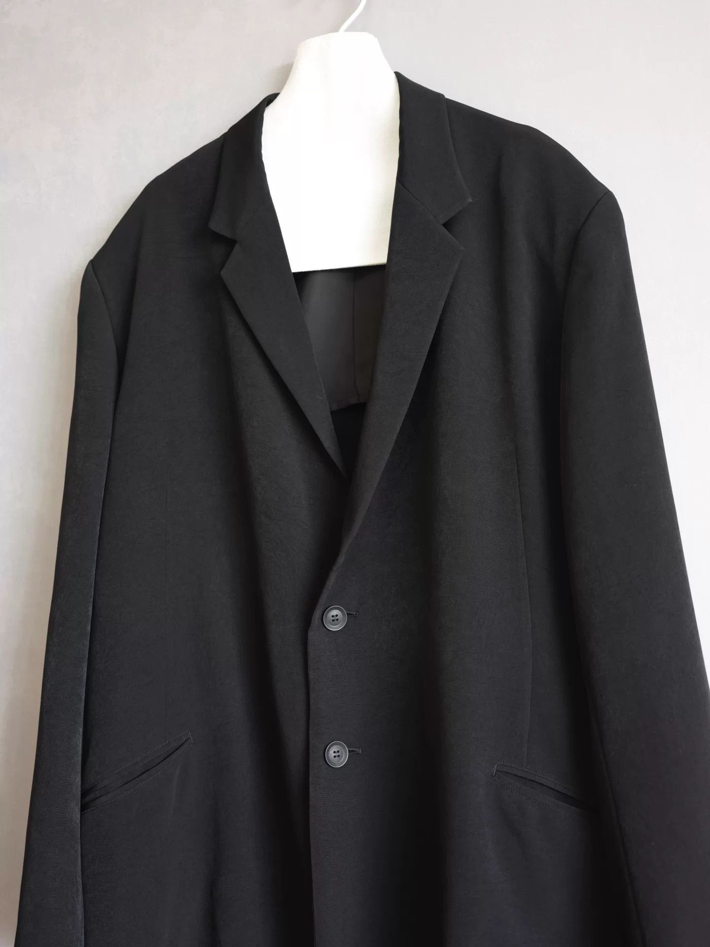 Yohji Yamamoto black long coat by yohji yamamoto Size S / US 4 / IT 40 - 5 Thumbnail