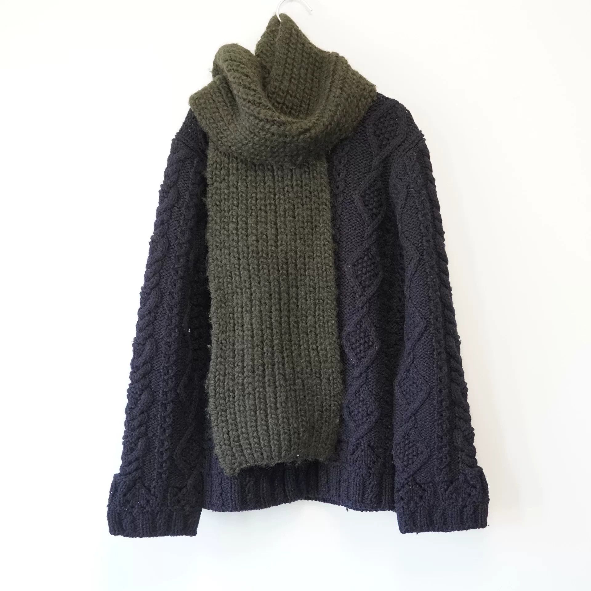 Yohji Yamamoto handmade woven scarf by Yohji Yamamoto Size ONE SIZE - 5 Thumbnail