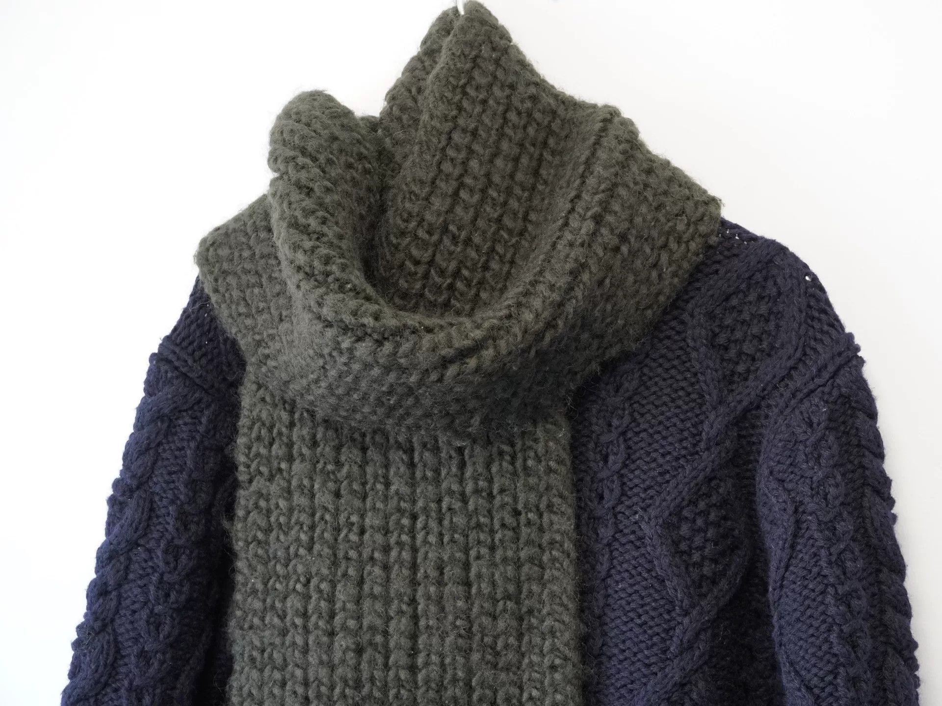 Yohji Yamamoto handmade woven scarf by Yohji Yamamoto Size ONE SIZE - 6 Thumbnail