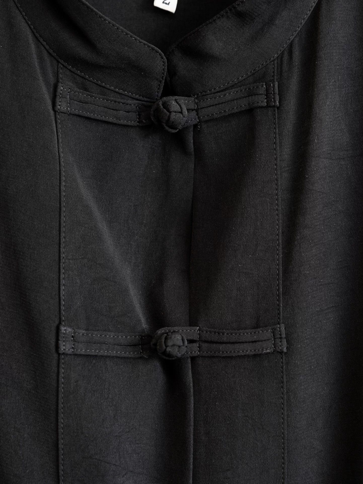 Yohji Yamamoto Yohji Yamamoto Black Button-Up Shirt Size US M / EU 48-50 / 2 - 4 Thumbnail