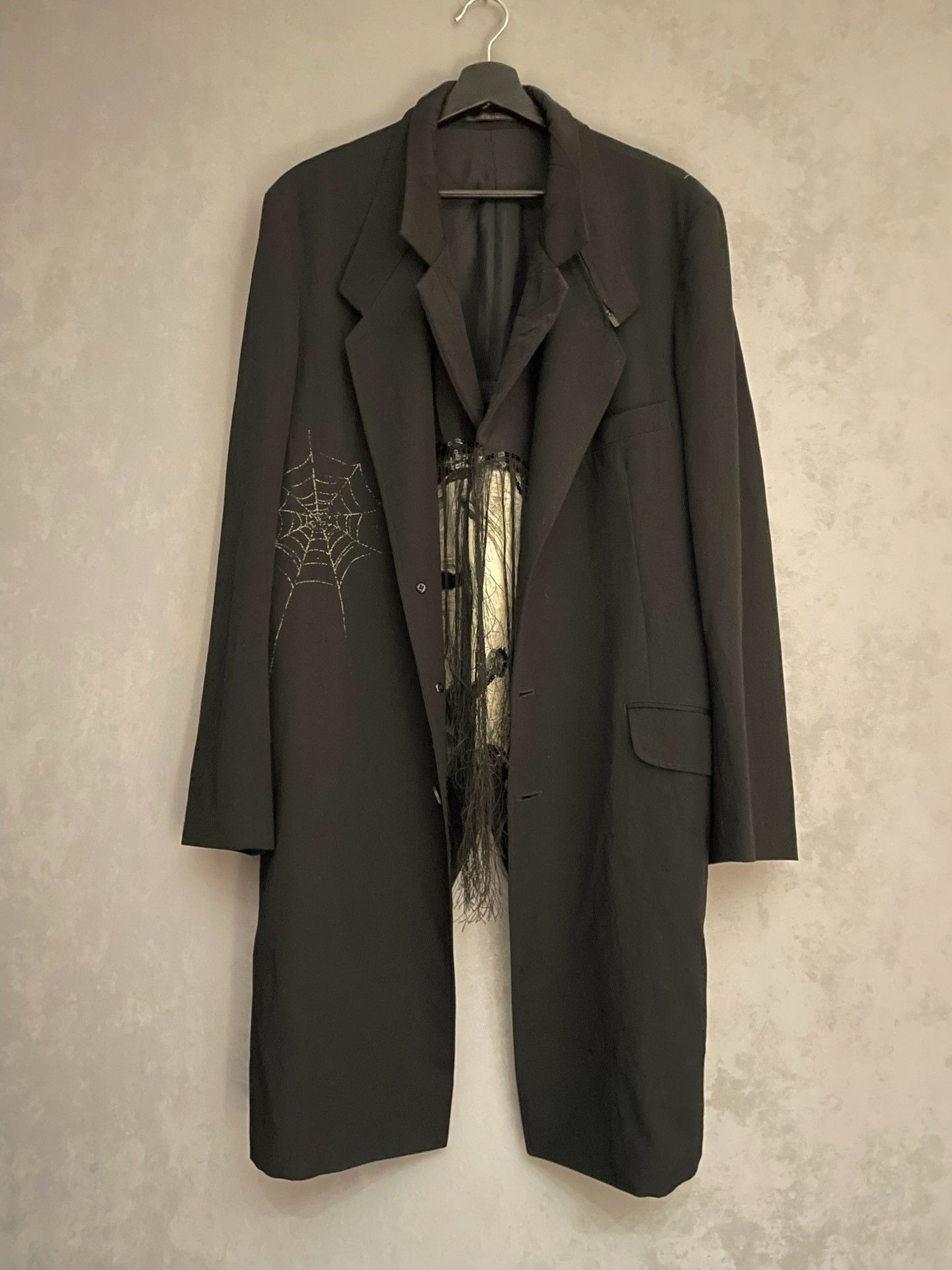 Yohji Yamamoto yohji yamamoto spider web coat Size US L / EU 52-54 / 3 - 2 Thumbnail