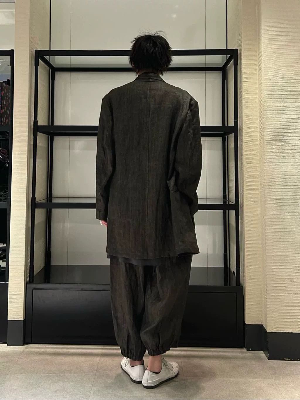 Yohji Yamamoto yohji yamamoto ink-dyed linen jacket Size US M / EU 48-50 / 2 - 3 Thumbnail