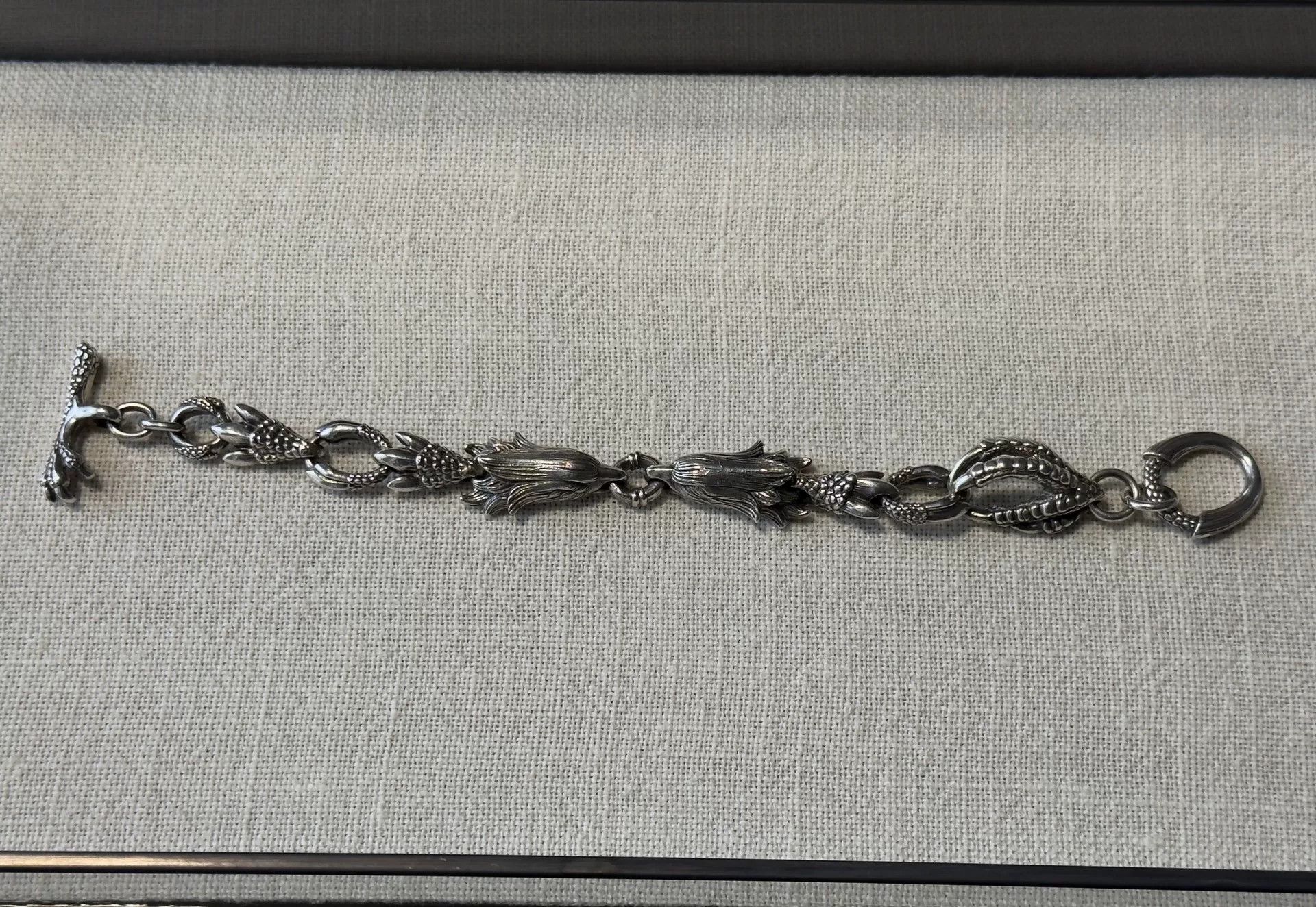 Yohji Yamamoto yohji yamamoto silver eagle bracelet 24aw Size ONE SIZE - 2 Thumbnail