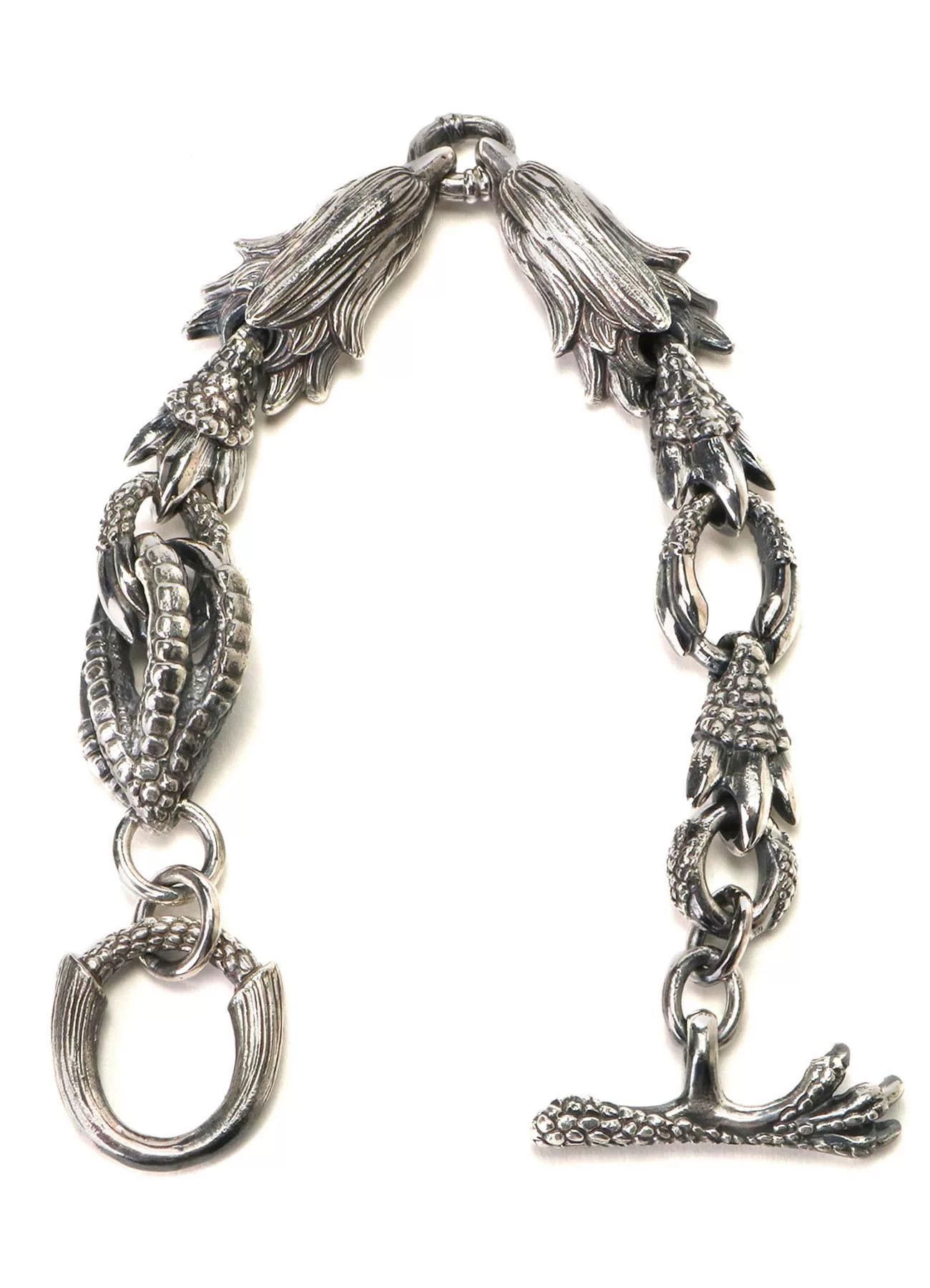 Yohji Yamamoto yohji yamamoto silver eagle bracelet 24aw Size ONE SIZE - 5 Thumbnail