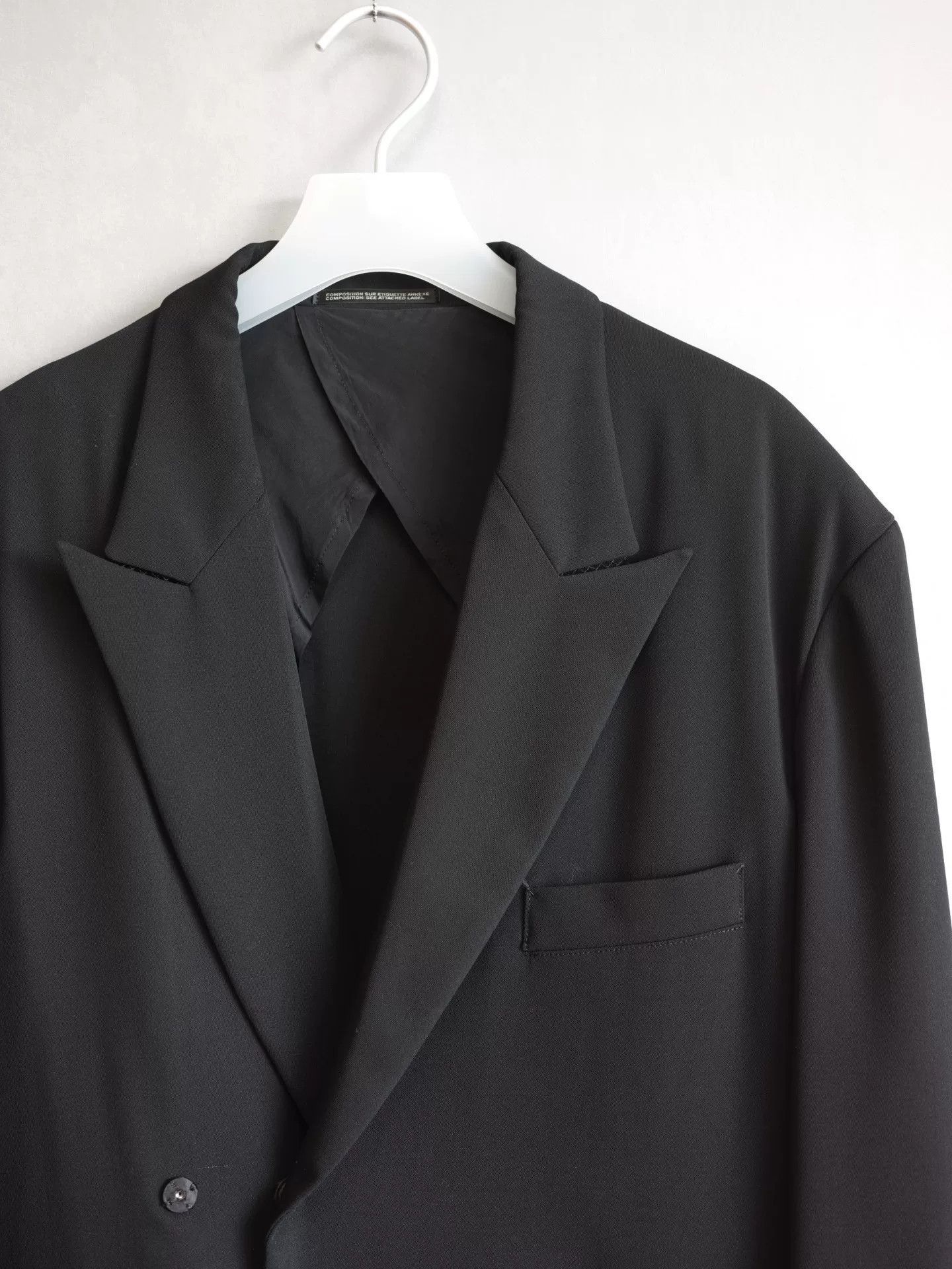 Yohji Yamamoto asymmetrical double-breasted waist jacket Size S / US 4 / IT 40 - 5 Thumbnail