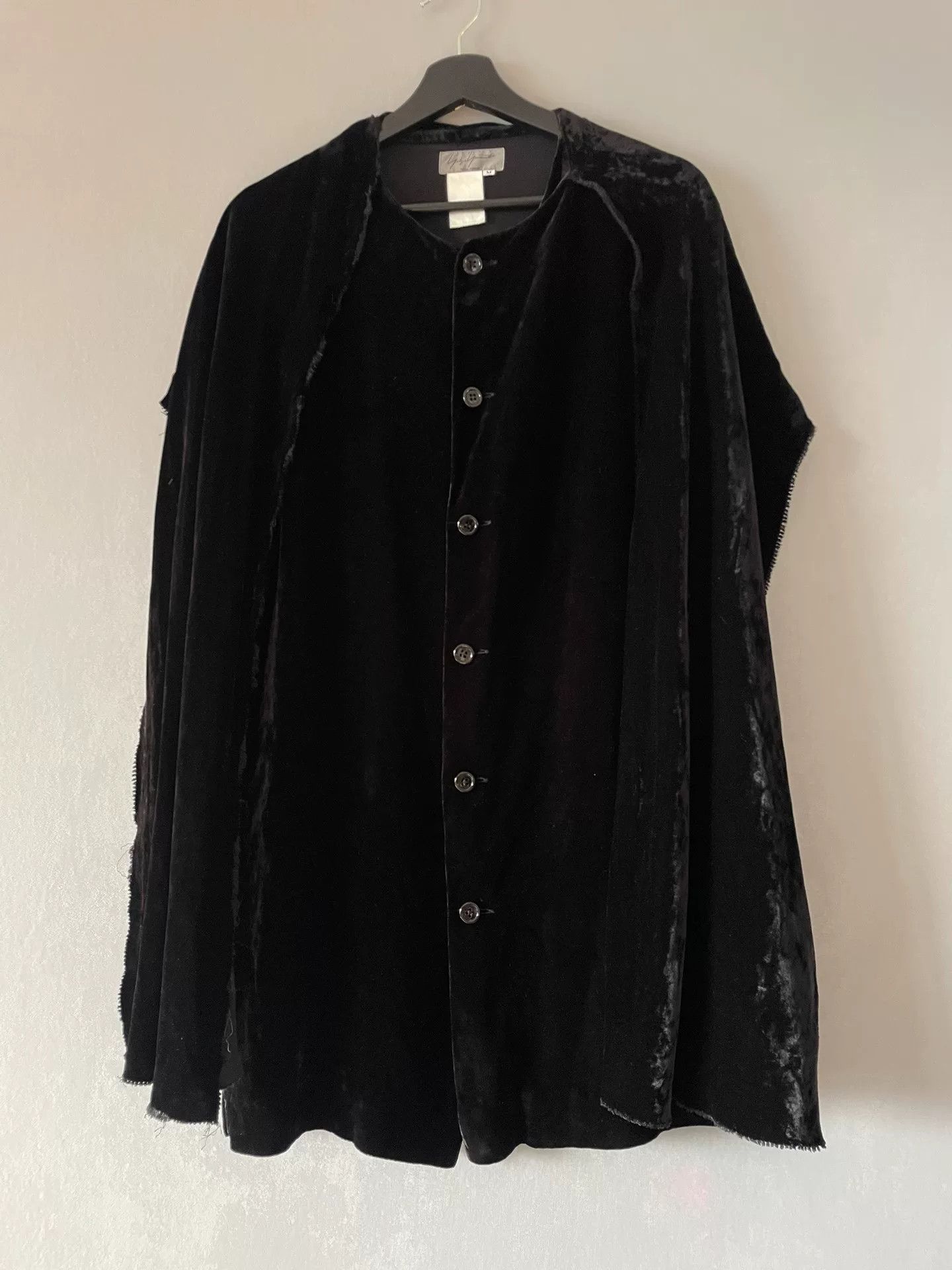 Yohji Yamamoto Yohji Yamamoto 1999AW Velvet Shirt Scarf Pair Size M / US 6-8 / IT 42-44 - 6 Thumbnail