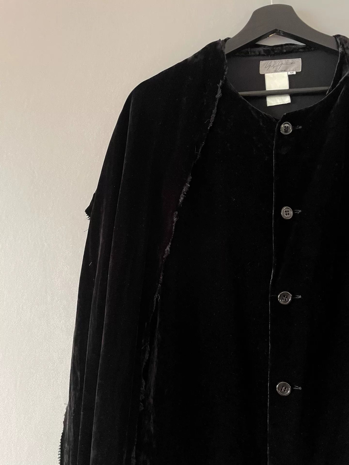 Yohji Yamamoto Yohji Yamamoto 1999AW Velvet Shirt Scarf Pair Size M / US 6-8 / IT 42-44 - 7 Thumbnail