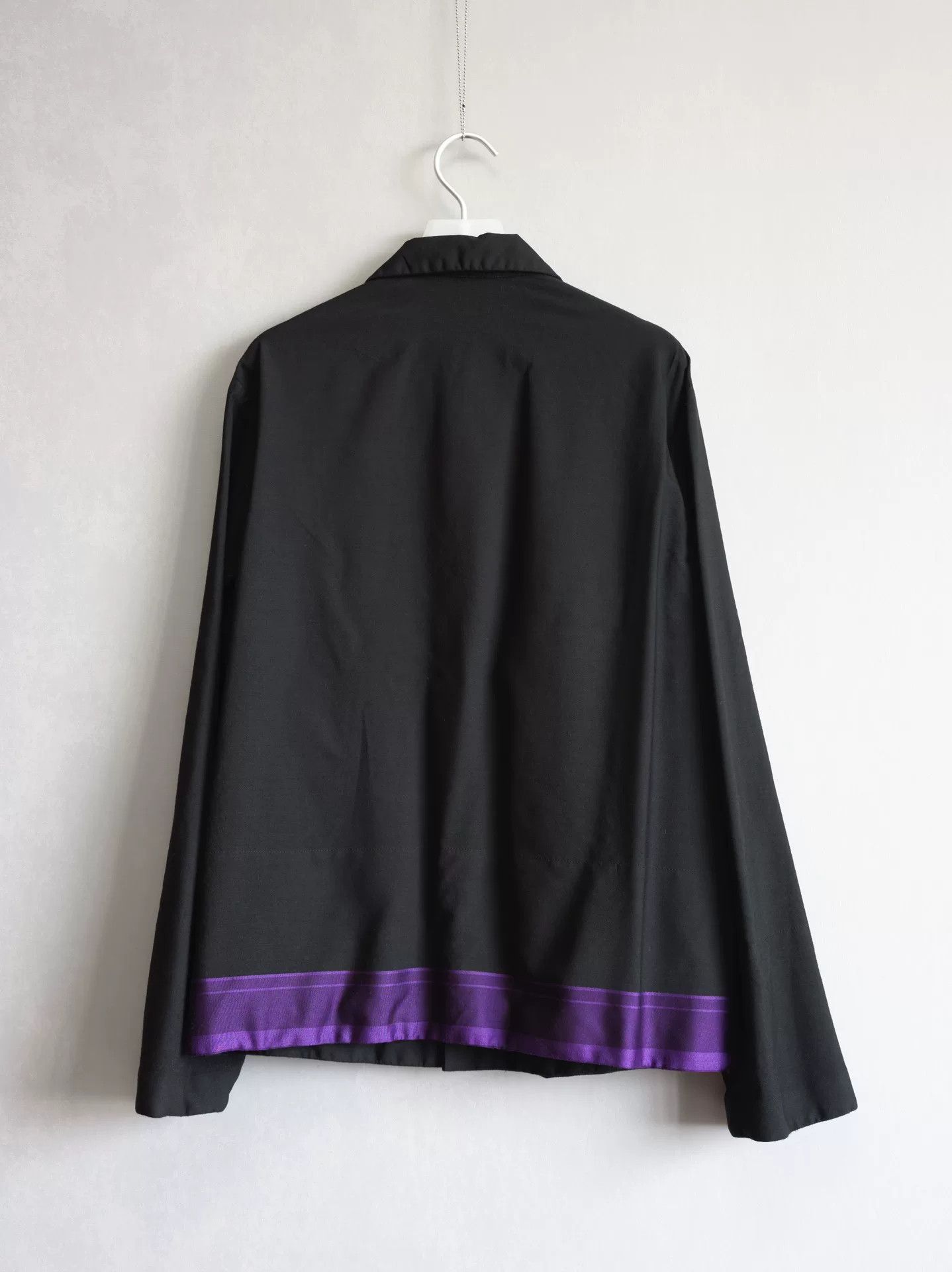 Yohji Yamamoto Yohji Yamamoto Silk Stripe Jacket Size US L / EU 52-54 / 3 - 2 Thumbnail
