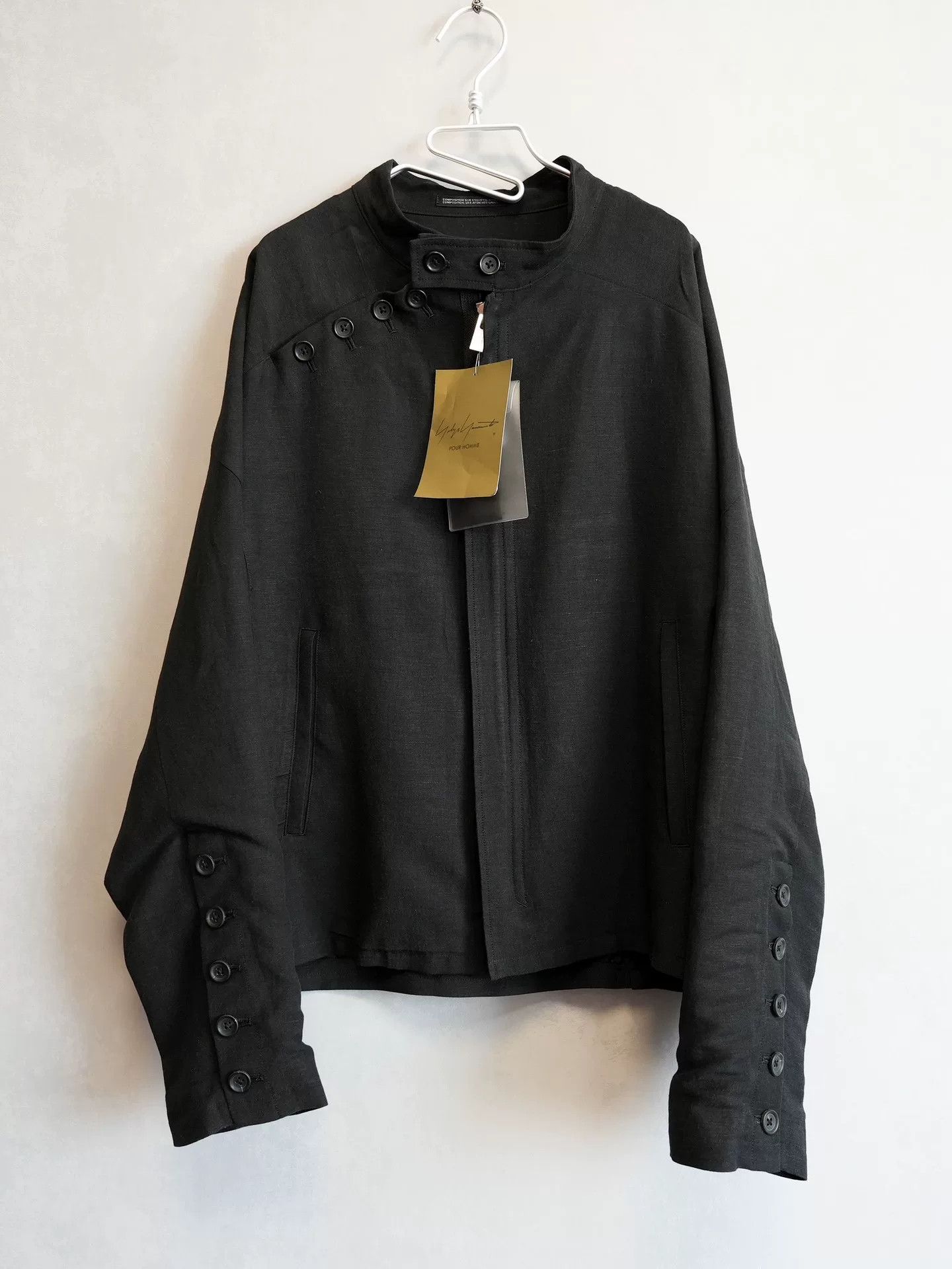 Yohji Yamamoto pleated embroidered jacket by yohji yamamoto Size M / US 6-8 / IT 42-44 - 4 Thumbnail