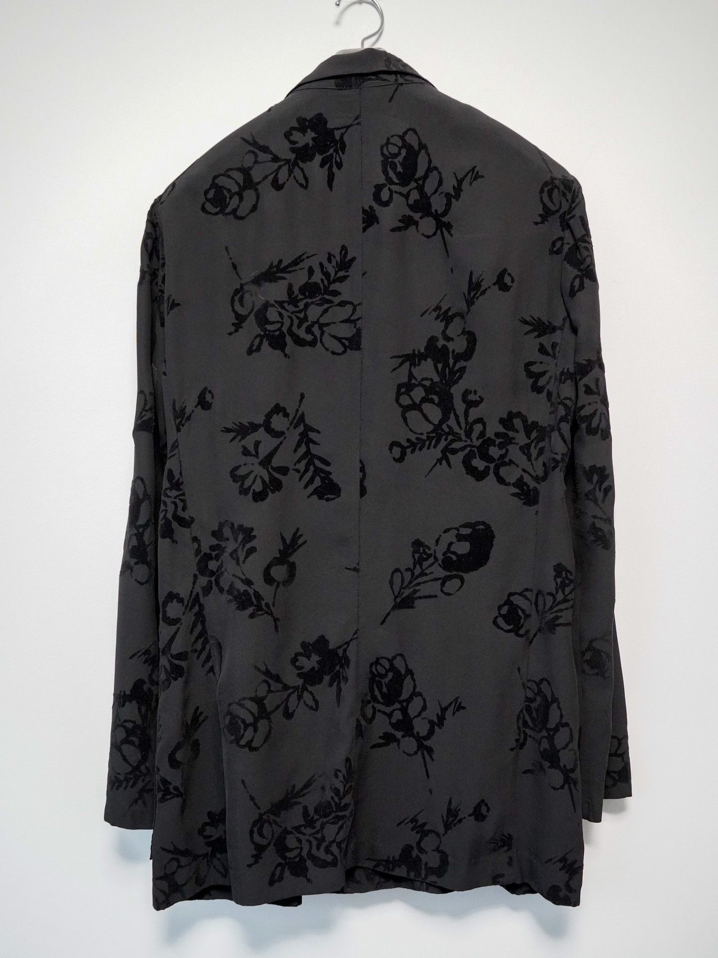 Yohji Yamamoto yohji yamamoto floral velvet blazer Size M / US 6-8 / IT 42-44 - 3 Thumbnail