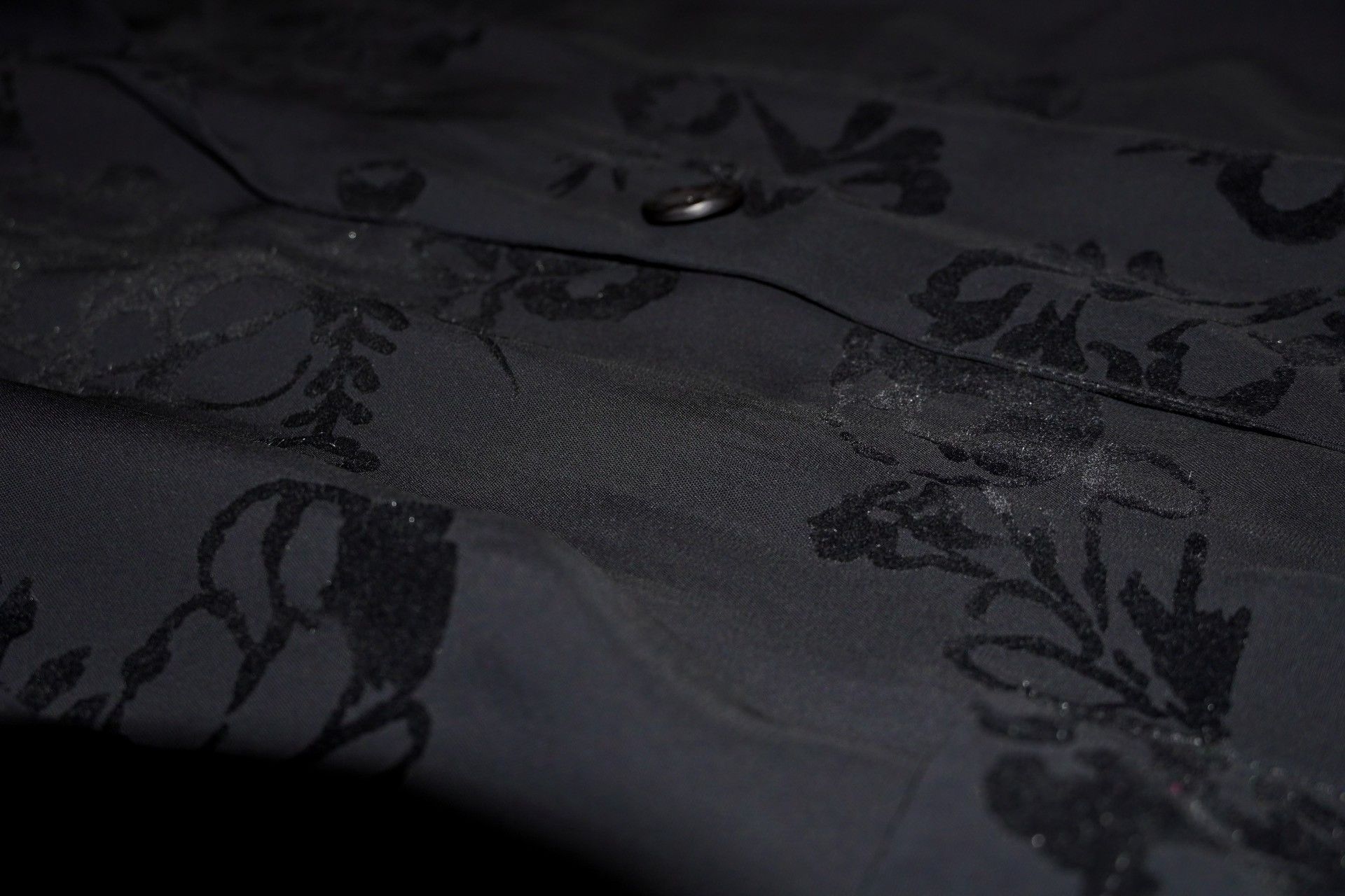 Yohji Yamamoto yohji yamamoto floral velvet blazer Size M / US 6-8 / IT 42-44 - 5 Thumbnail