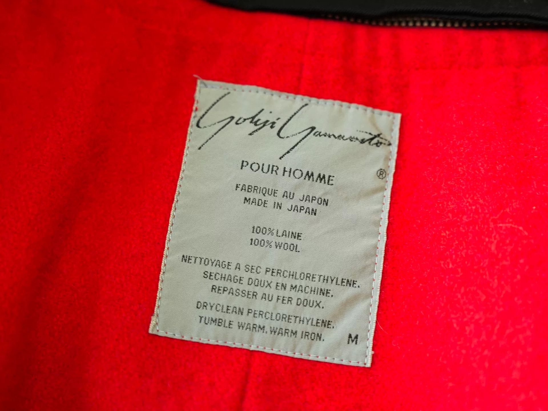 Yohji Yamamoto detachable black coat by yohji yamamoto Size US M / EU 48-50 / 2 - 7 Thumbnail