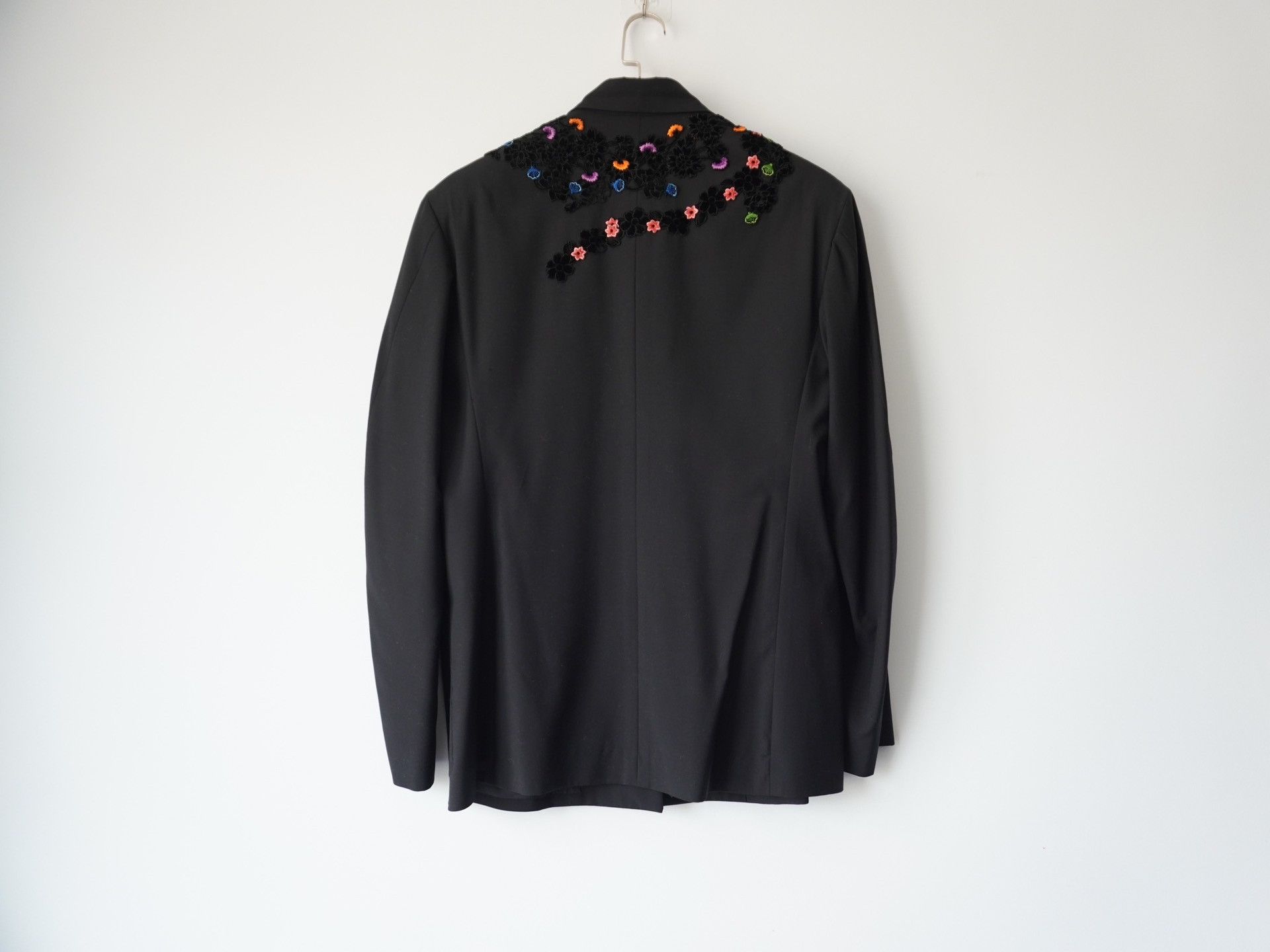 Yohji Yamamoto handmade floral velvet embroidered jacket Size US M / EU 48-50 / 2 - 3 Thumbnail