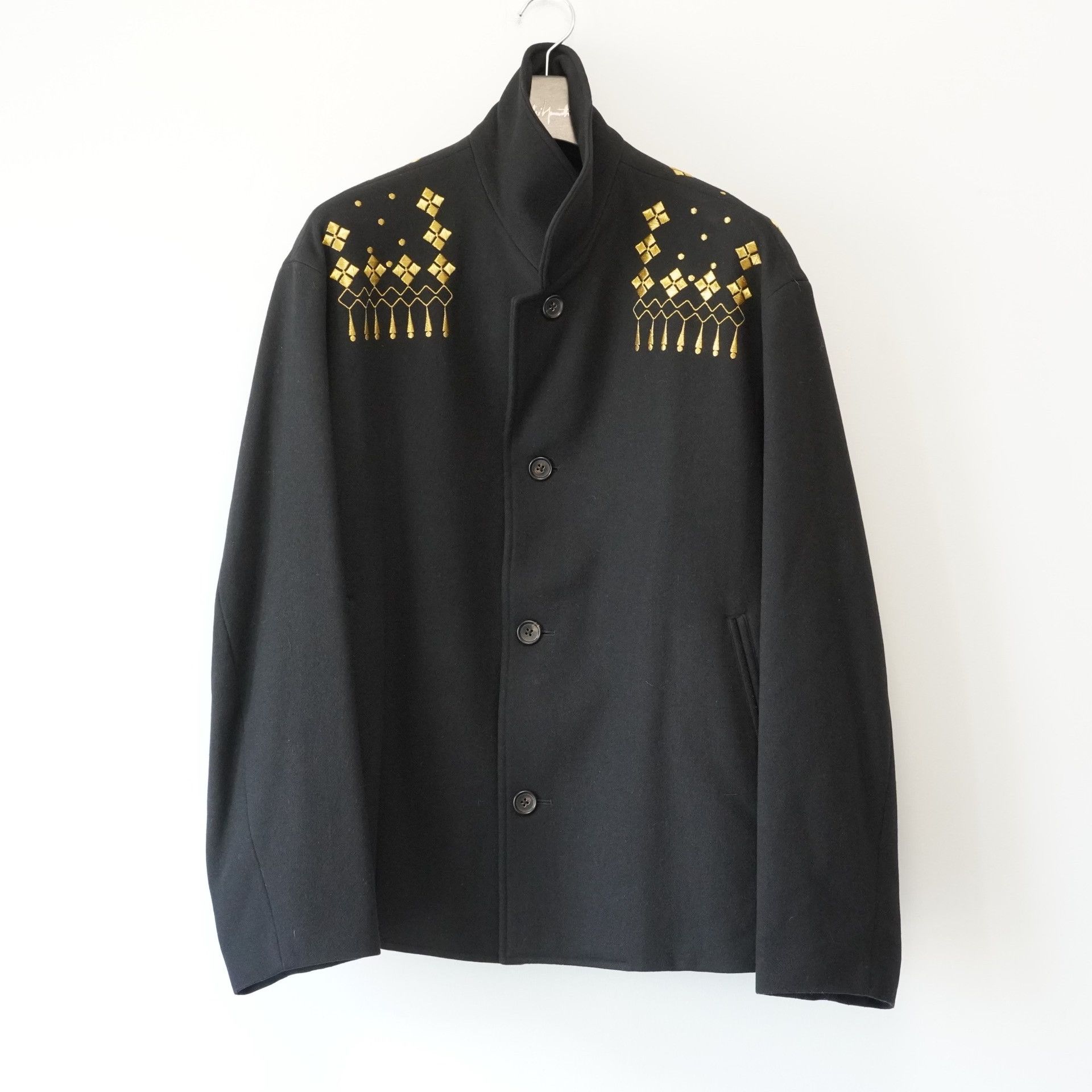 Yohji Yamamoto yohji yamamoto gold embroidered jacket Size US M / EU 48-50 / 2 - 2 Thumbnail