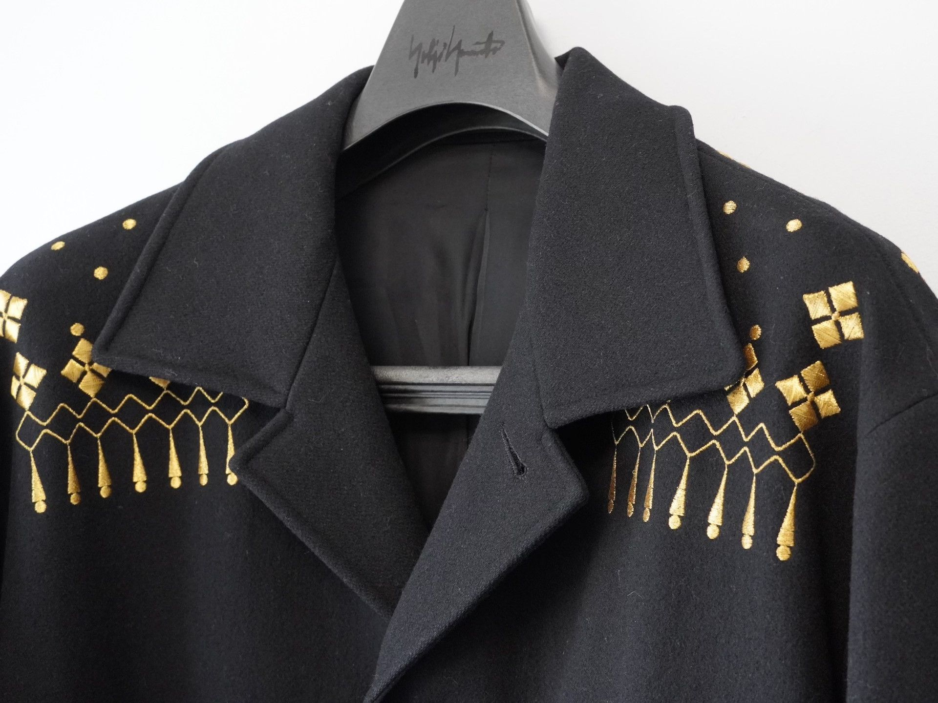 Yohji Yamamoto yohji yamamoto gold embroidered jacket Size US M / EU 48-50 / 2 - 5 Thumbnail