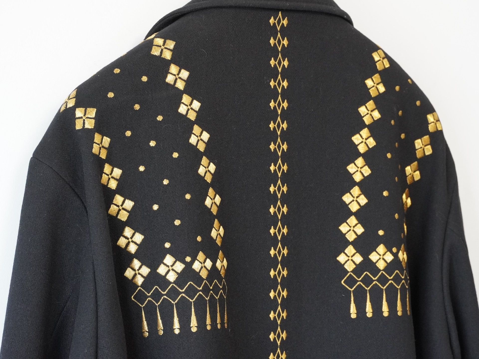 Yohji Yamamoto yohji yamamoto gold embroidered jacket Size US M / EU 48-50 / 2 - 6 Thumbnail