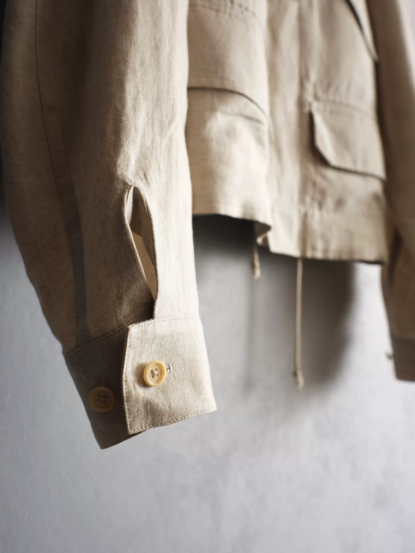 Yohji Yamamoto Yohji Yamamoto wrinkled jacket with adjustable design Size US S / EU 44-46 / 1 - 6 Thumbnail