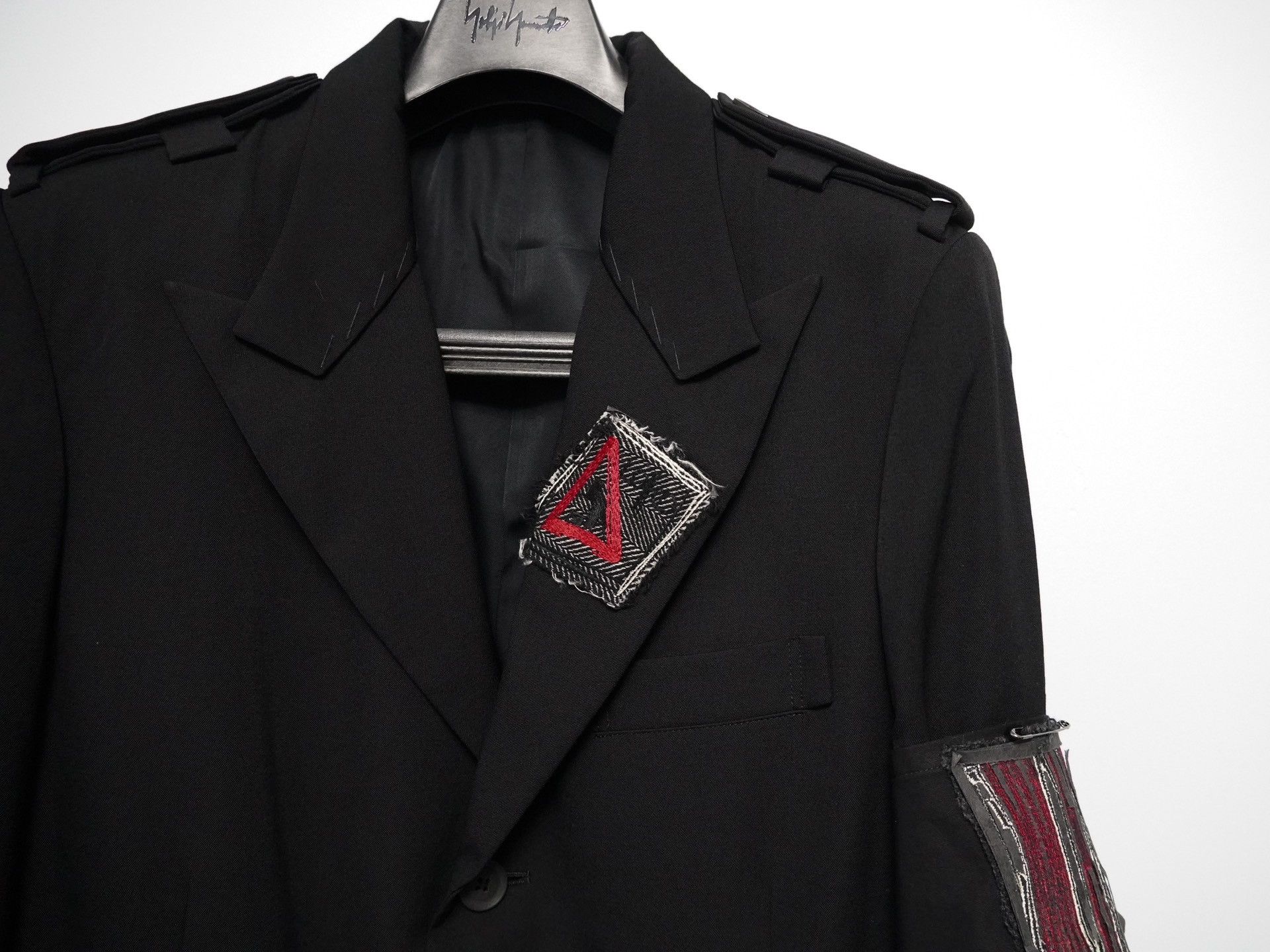 Yohji Yamamoto Yohji Yamamoto 2020AW Jacket with Patches Size US S / EU 44-46 / 1 - 2 Thumbnail