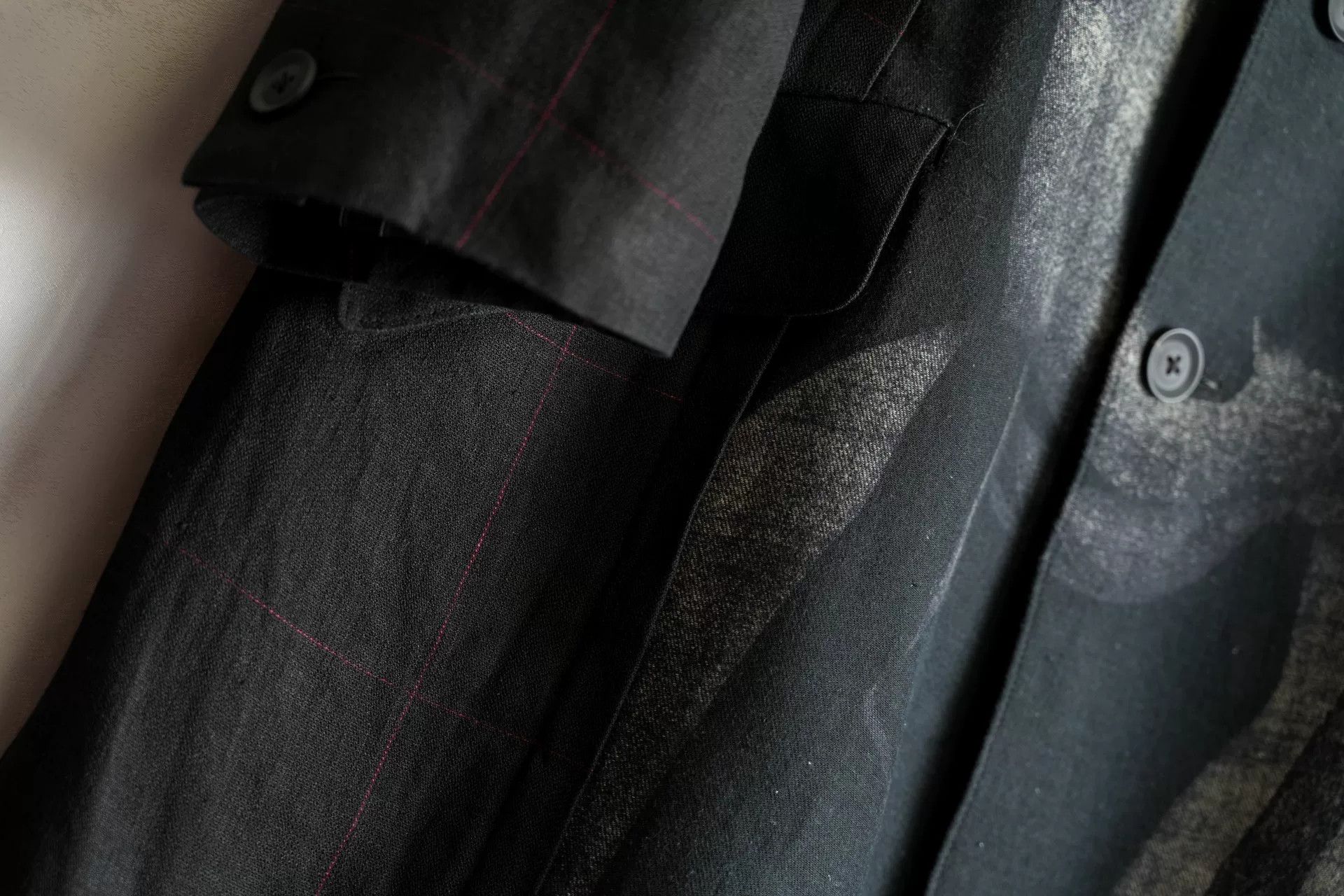 Yohji Yamamoto Yohji Yamamoto Linen Pattern Coat 23SS Size US M / EU 48-50 / 2 - 6 Thumbnail